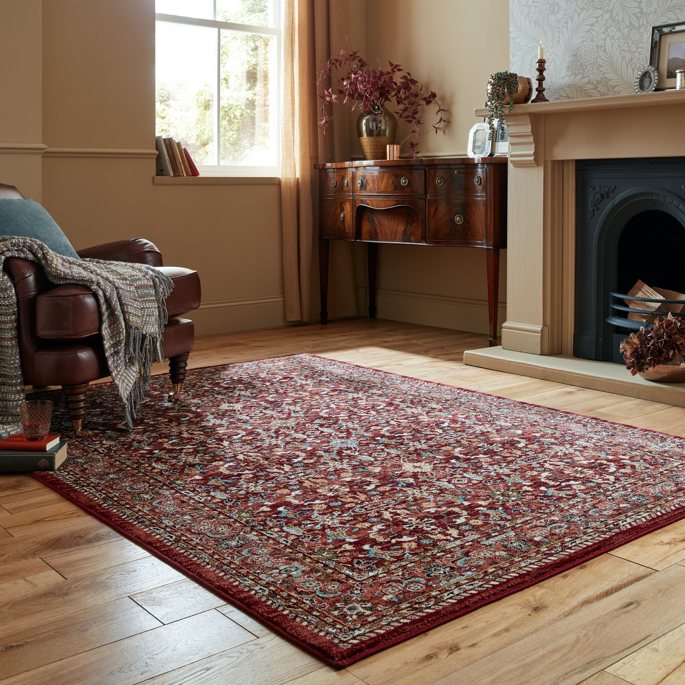 FLAIR RUGS Teppich "Sandford" rechteckig 12 mm Höhe Sandford Vintage gemust günstig online kaufen