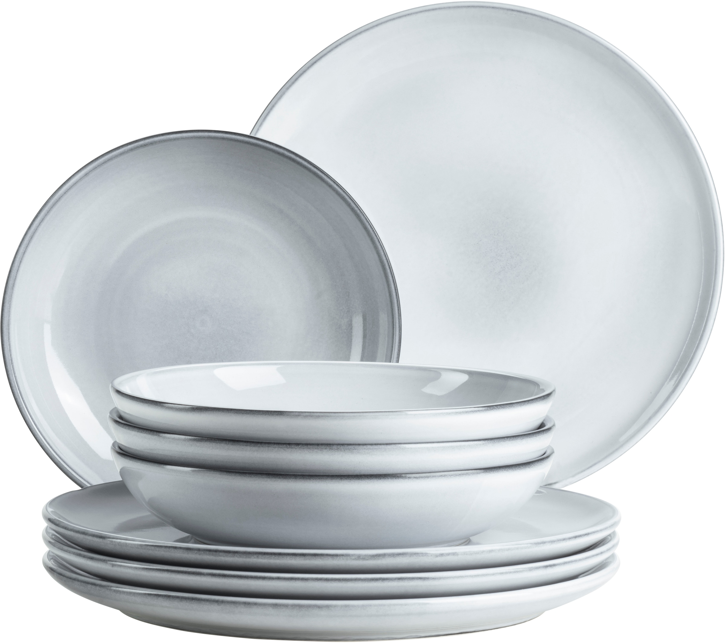 MÄSER Tafelservice "LIVIO, aus Steinzeug" Teller Set, Geschirr-Set, Service günstig online kaufen