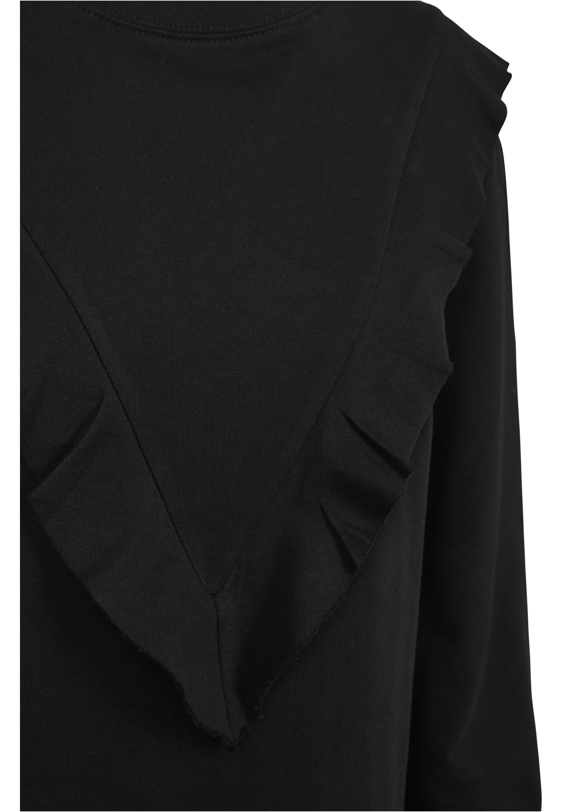 URBAN CLASSICS Shirtkleid »Urban Classics Damen Ladies Terry Volant Dress«, (1 tlg.)