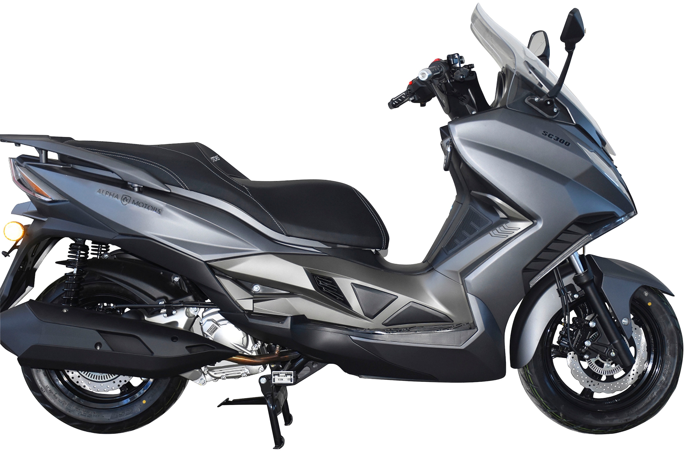 Alpha Motors Motorroller »Sport Cruiser 300«, 276 cm³, 125 km/h, Euro 5, 23,79 PS, mit integr. Alarmanlage, Keyless-System, USB-Anschluss und Windschild