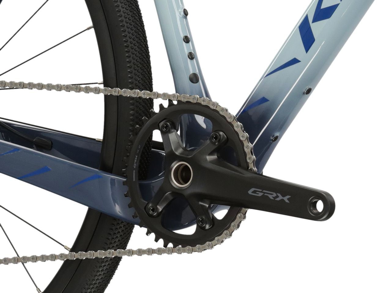 Kross Gravelbike »KROSS Gravelbike Esker 7.0 28" blau 11 Gänge«, 11 Gang, Shimano, GRX RX812 Schaltwerk, Kettenschaltung