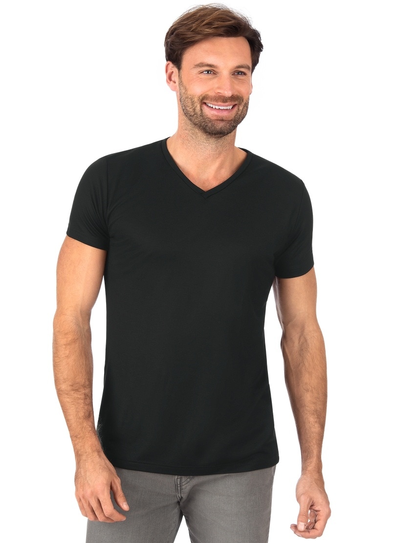 Lyocell« | »TRIGEMA Trigema V-Shirt T-Shirt kaufen BAUR 100% ▷ aus