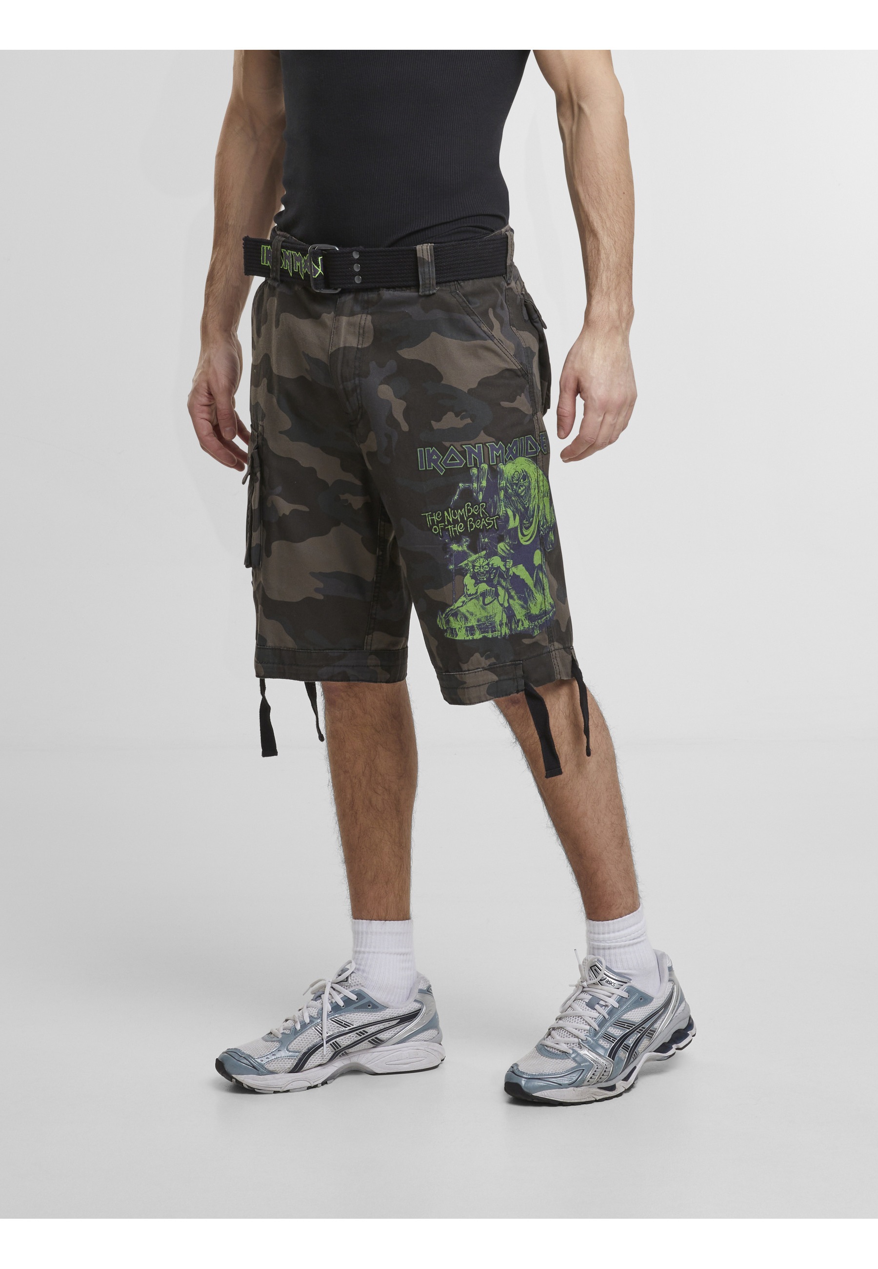 Brandit Cargoshorts »Brandit Iron Maiden Savage Shorts The Number of The Beast«
