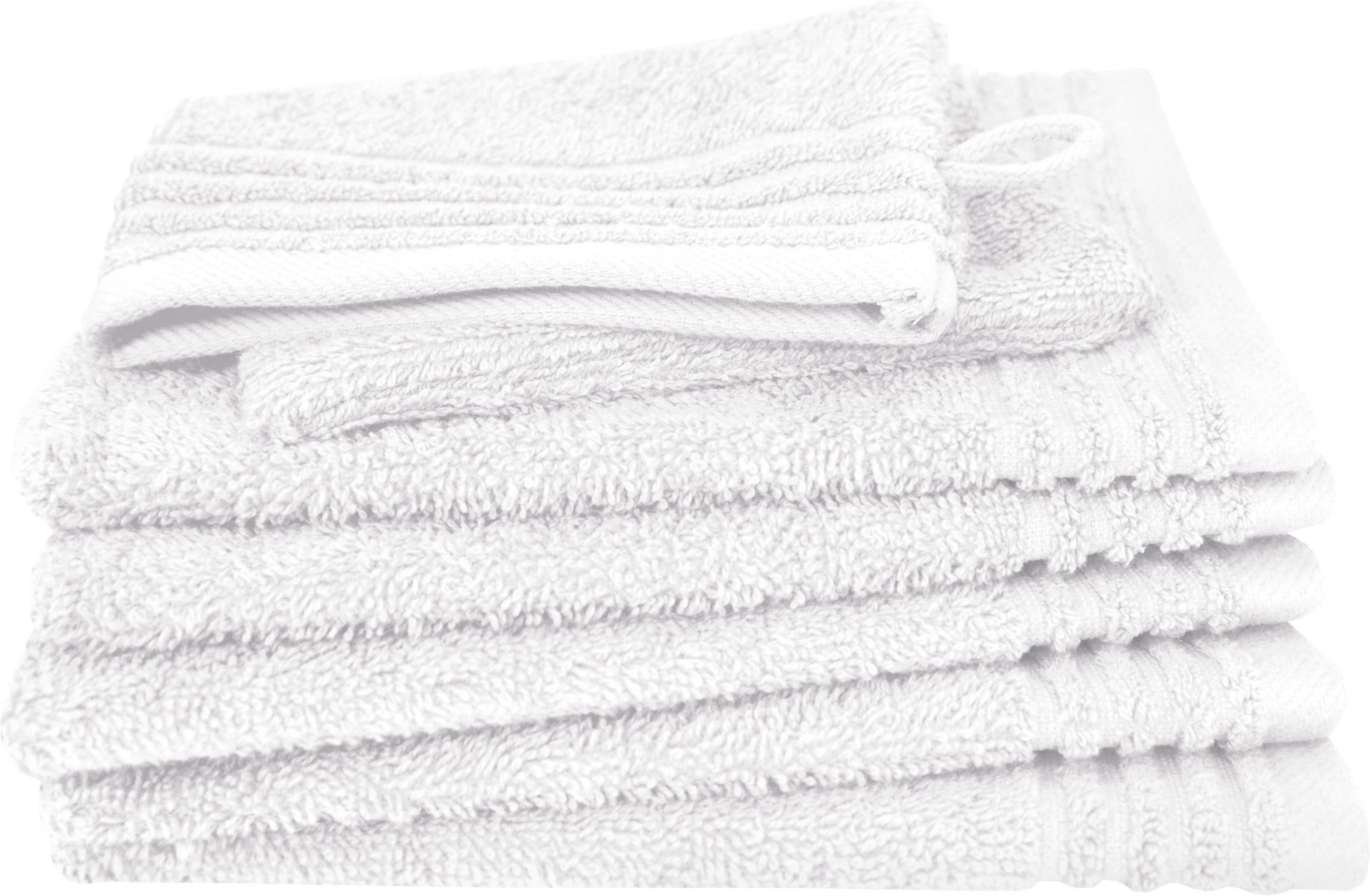 Dyckhoff Waschhandschuh "Waschhandschuh-Set BRILLANT 6-tlg., Baumwolle, 550 g/m²" Baumwolle