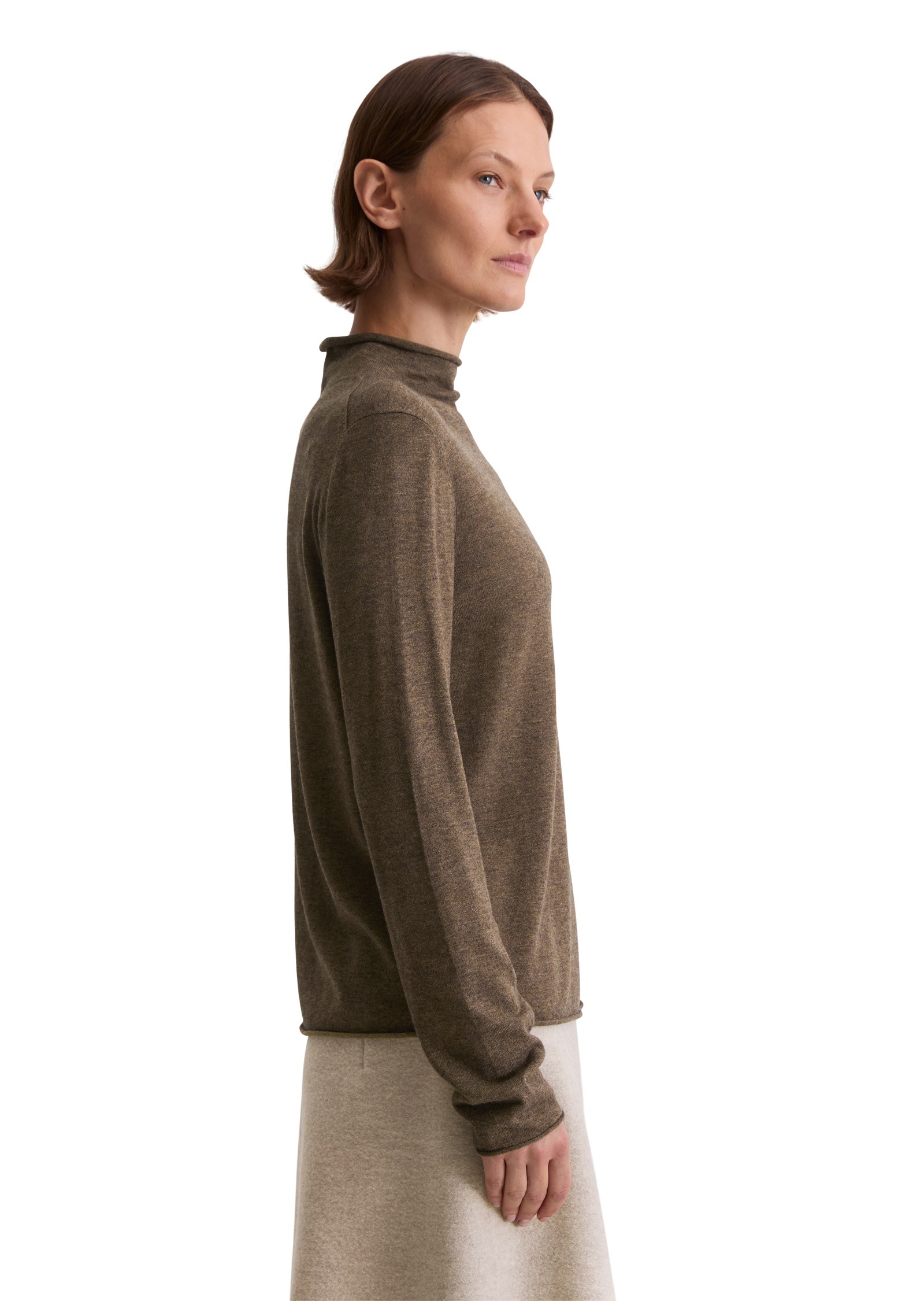 Marc OPolo Strickpullover "aus edlem Schurwolle-Viskose-Mix" günstig online kaufen