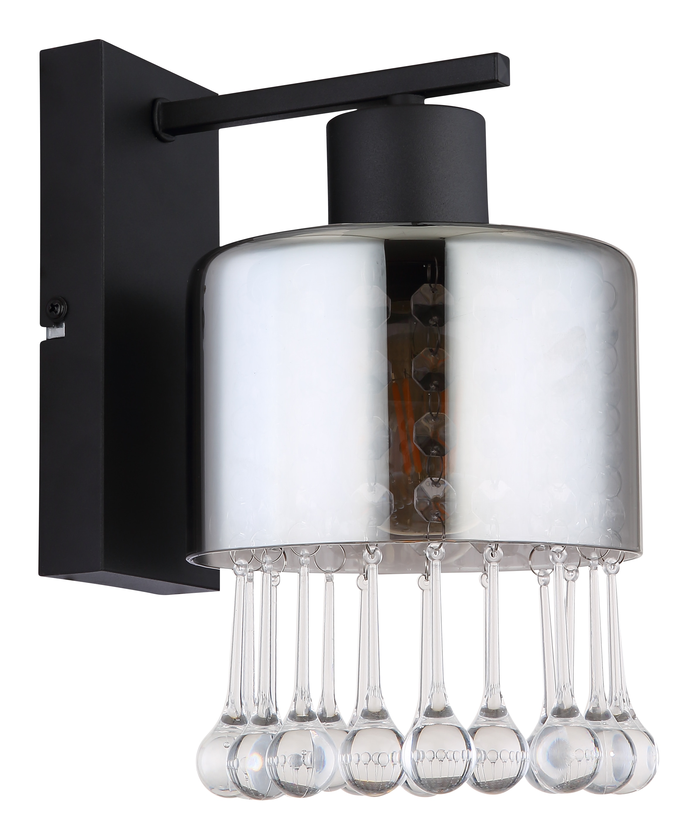 GLOBO LIGHTING Wandleuchte »HENDRY« E27 1 Stk. Wandlampe Wand Wohnzimmer Flur Wandbeleuchtung