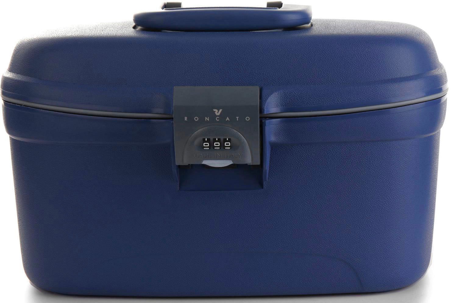 Beautycase »Light, navy blau«, Kulturtasche Handgepäck Schminkkoffer