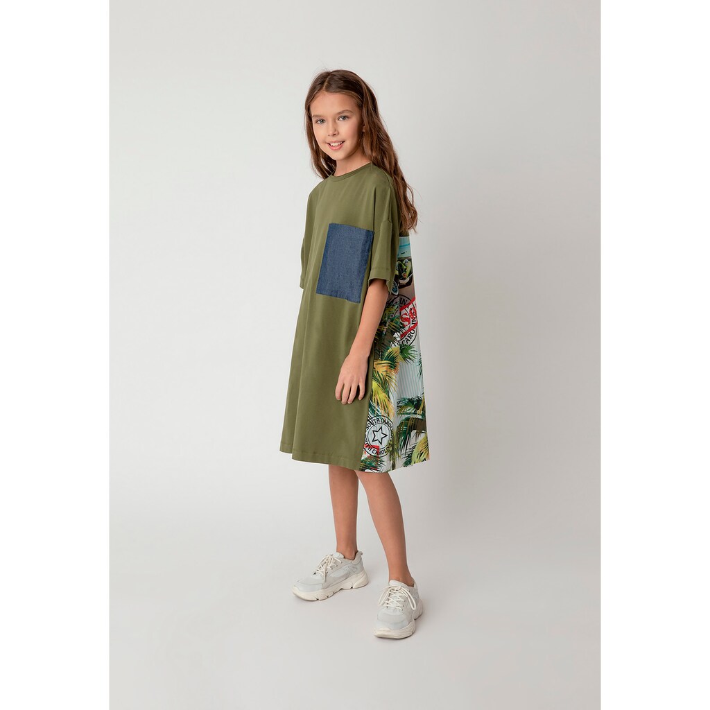 Gulliver Jerseykleid, mit modischem Blumen-Print