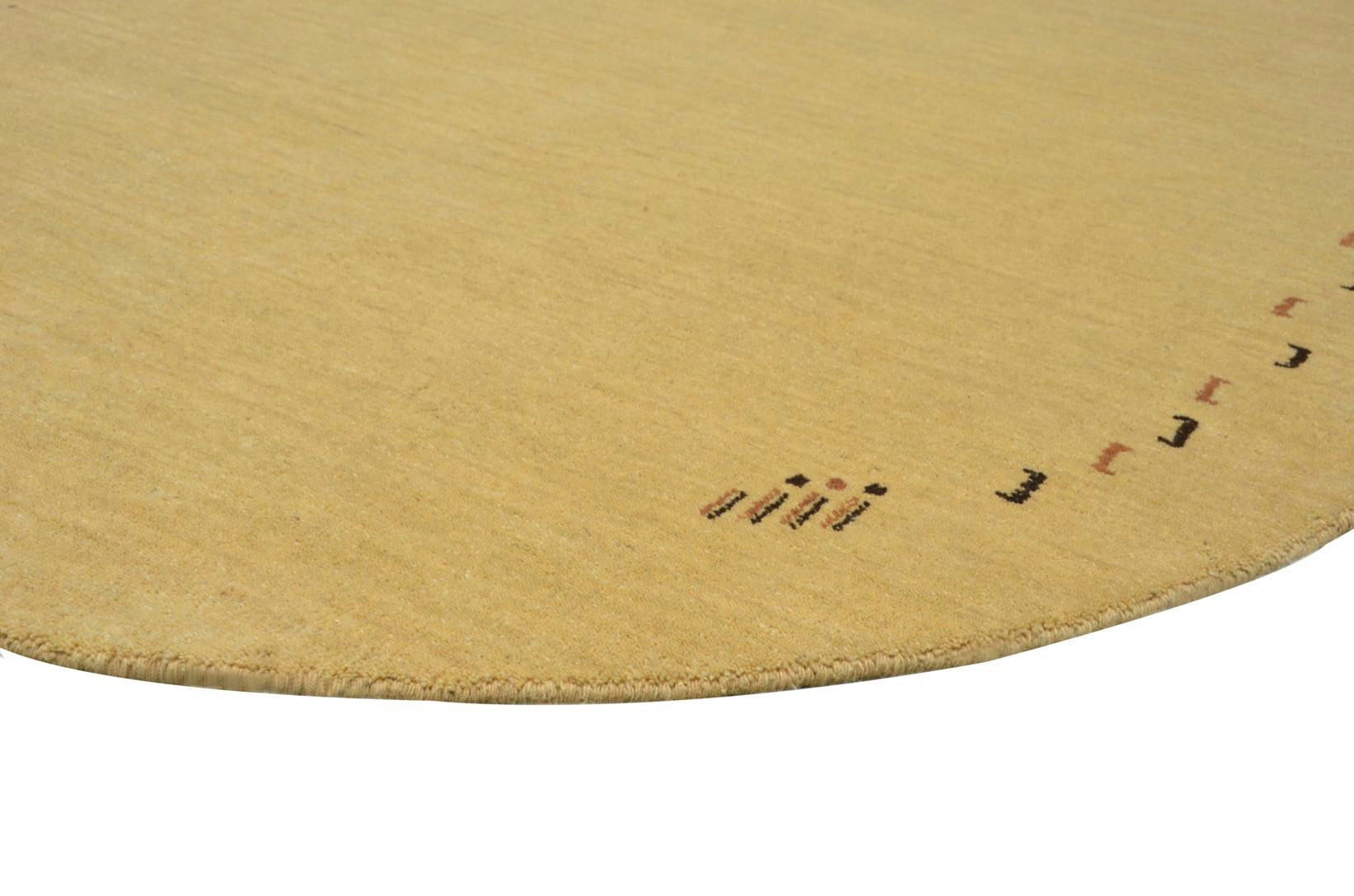 morgenland Wollteppich »GABBEH FEIN FENTH«, oval, 18 mm Höhe, reine Schurwolle bunte Bordüre, Wohnzimmer