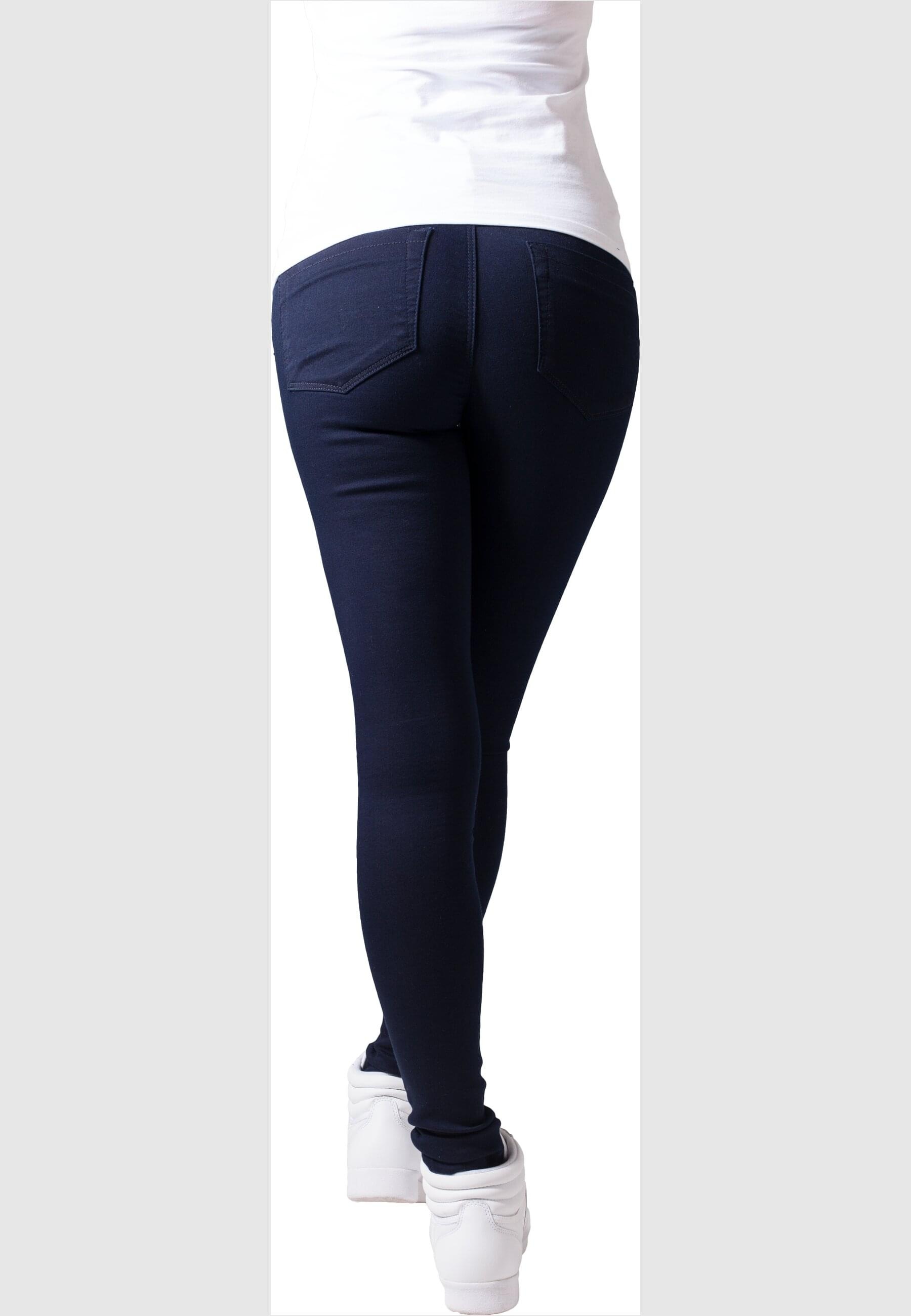 URBAN CLASSICS Bequeme Jeans »Urban Classics Damen Ladies Stretch Biker Pants«, (1 tlg.)