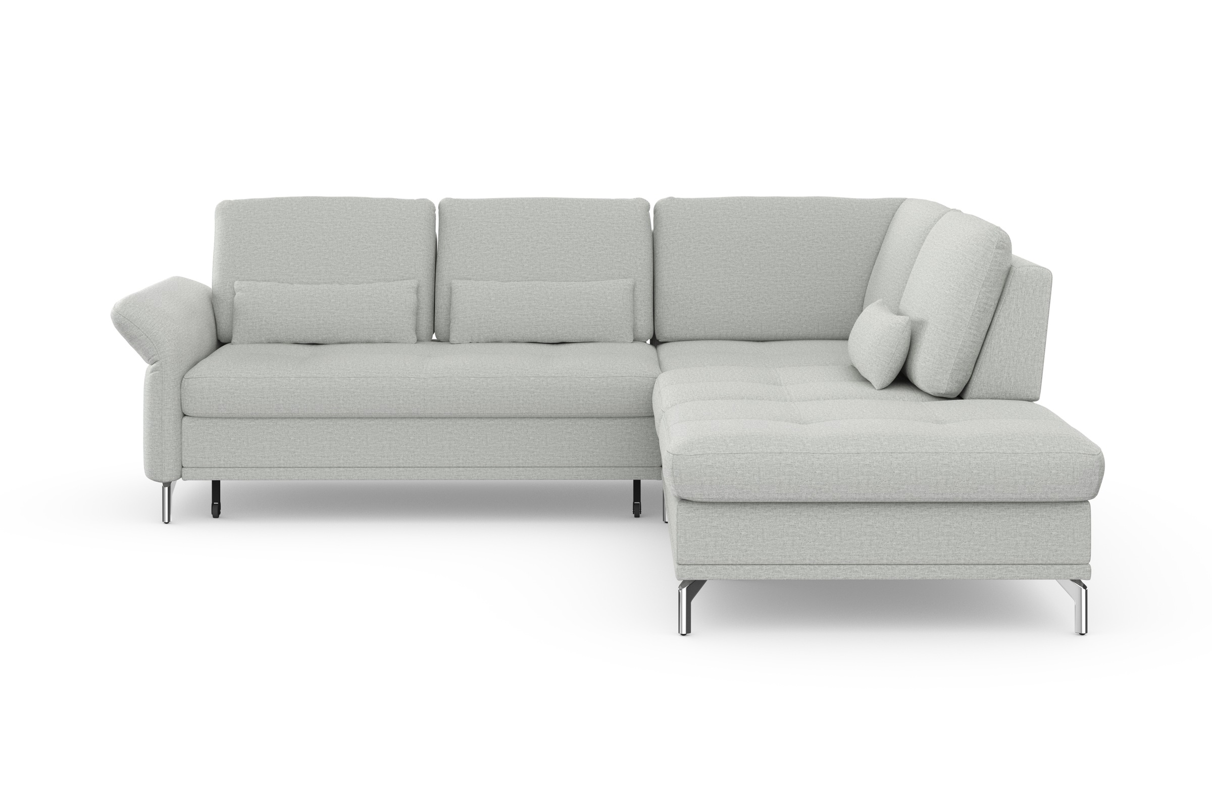 Home affaire Ecksofa "Palm Beach L-Form" Federkern, mit Sitztiefenverstellu günstig online kaufen