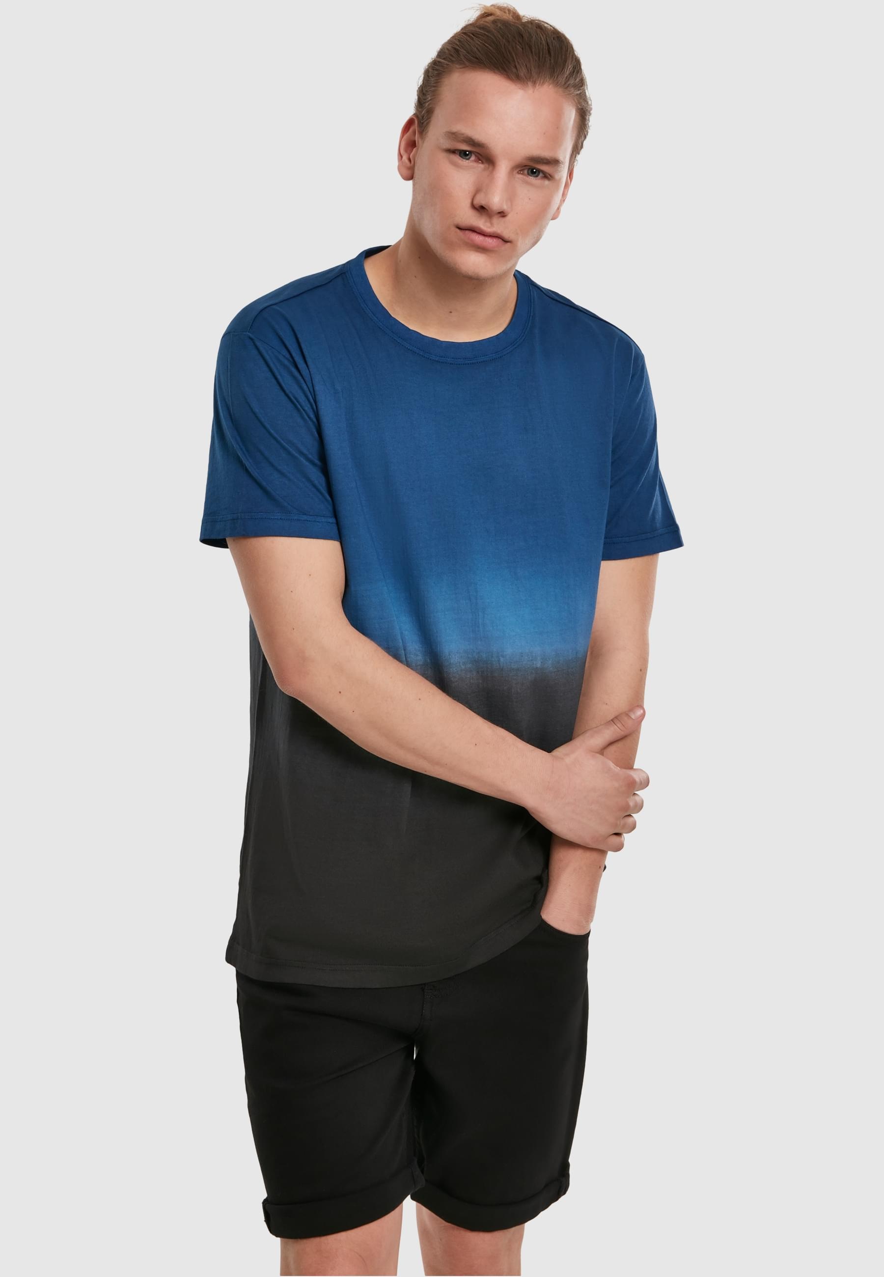 URBAN CLASSICS T-Shirt »Urban Classics Herren Dip Dyed Tee«, (1 tlg.)
