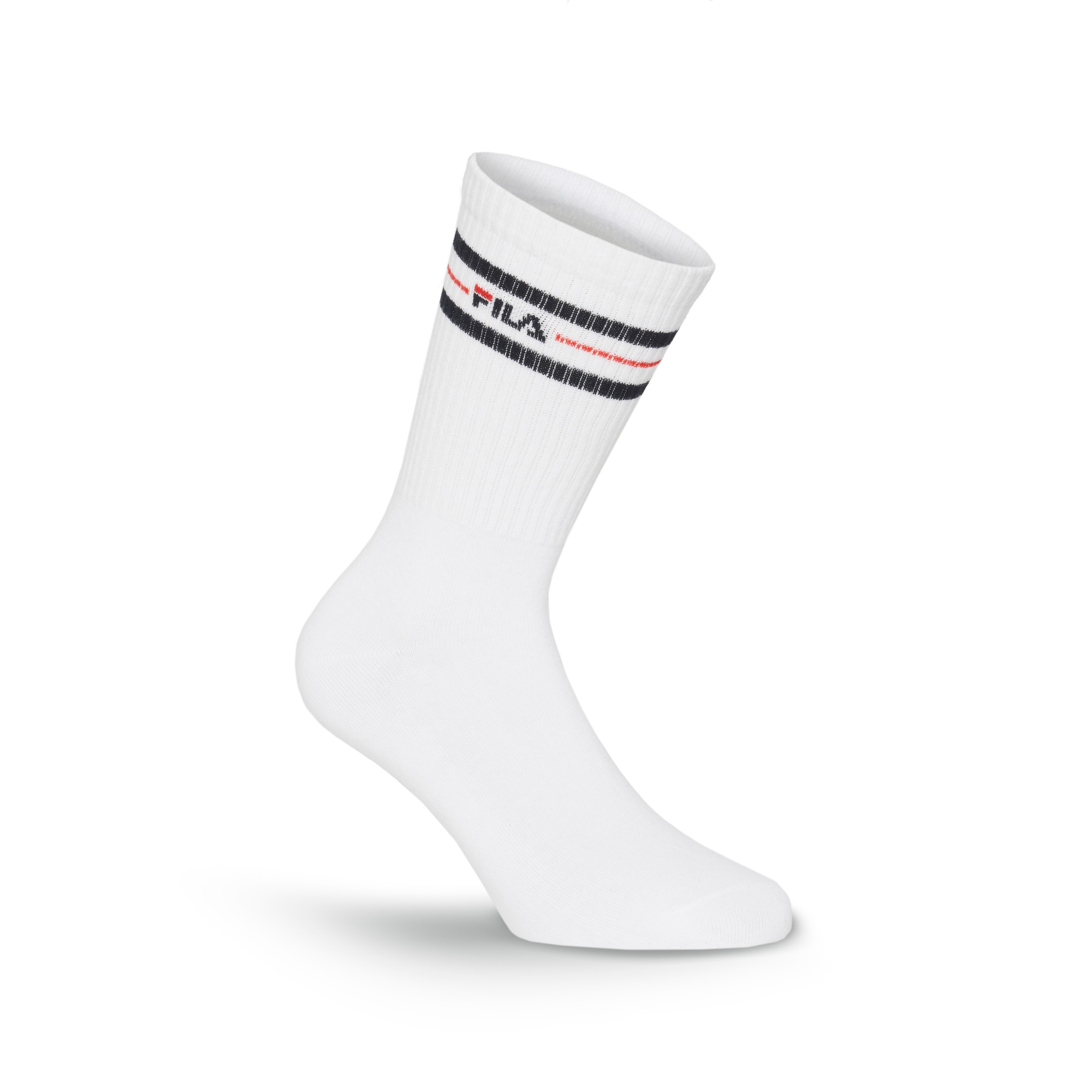 Fila Sportsocken »UNISEX LIFESTYLE PLAIN SOCKS«, (6 Paar), mit eingestricktem Logo