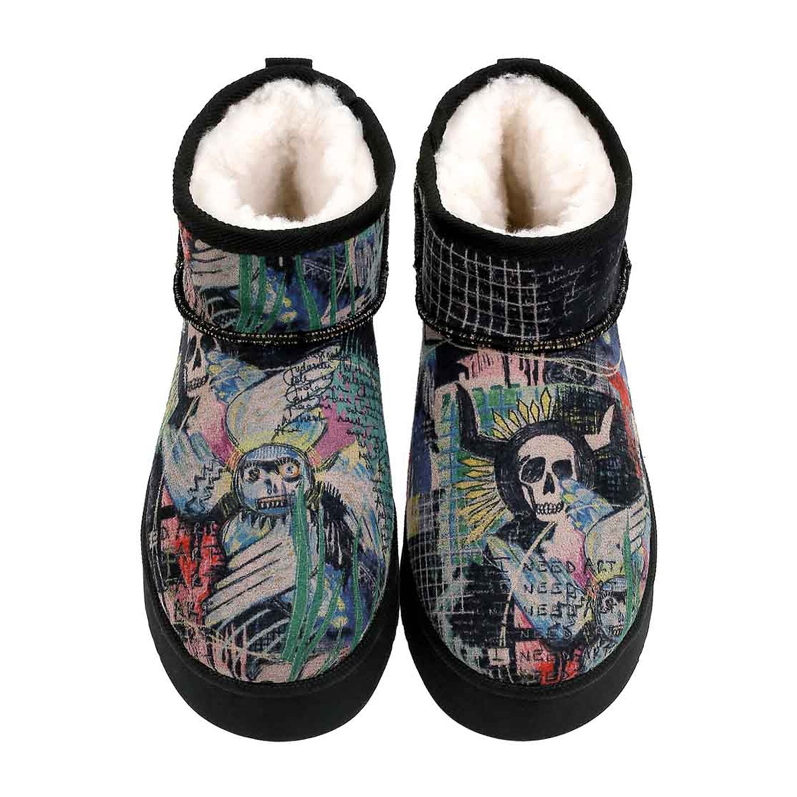 DOGO Winterstiefel »Ruby Boots Schnürstiefel I Need Art Damen Stiefeletten«  Handgefertigt