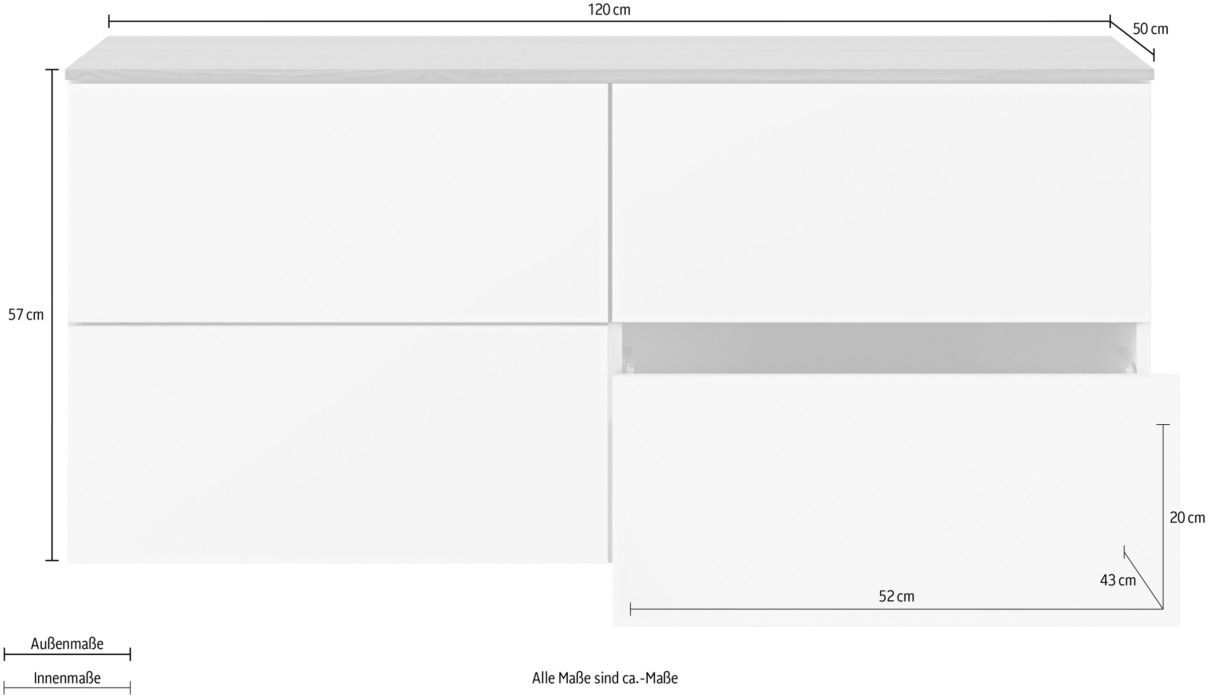 TemaHome Lowboard »Join«, mit viel Stauraum
