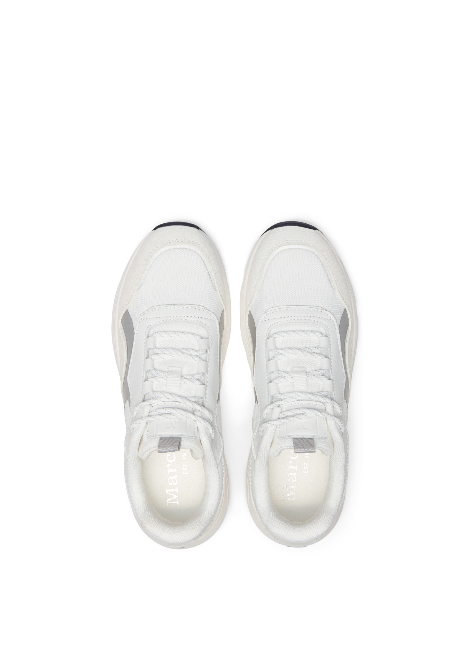 Marc O'Polo Sneaker »aus Rindleder und Mesh«