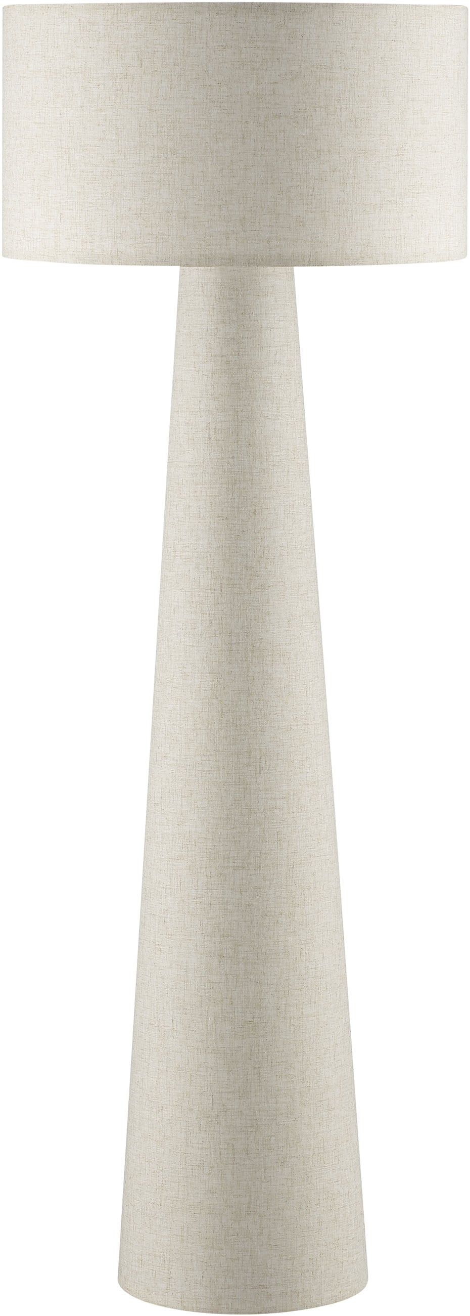 Stehlampe "Lienne", 1, Ø 50cm H: 142,5cm, 1 Stk., beige, LEGER HOME BY LENA GERCKE, Wohnzimmer, Leuchten, Textilleuchte, Höhe 143 cm, Ø 50 cm