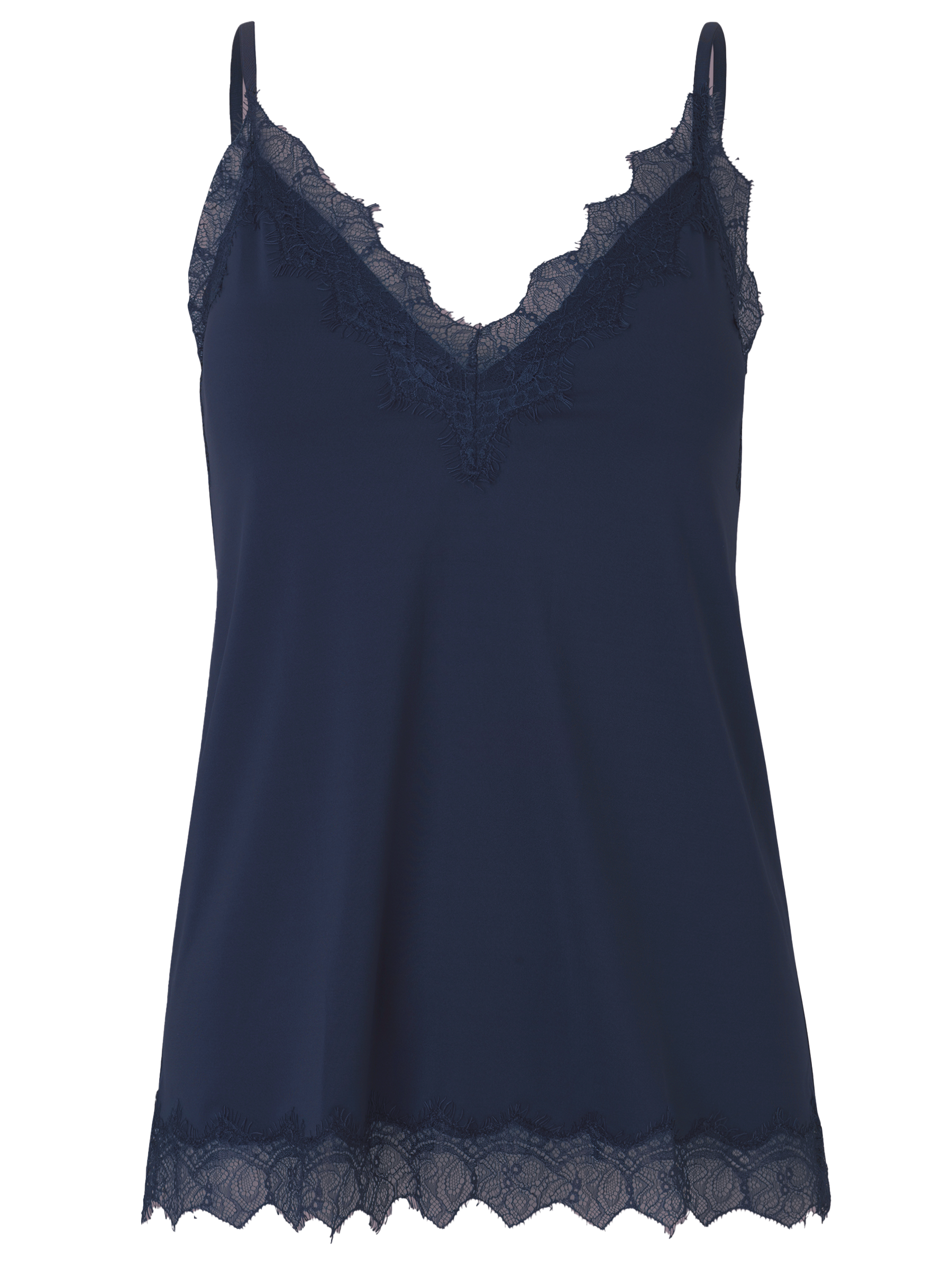 rosemunde Unterhemd "Billie Strap Top" Vintage-Spitzenbesatz an Ausschnitt günstig online kaufen