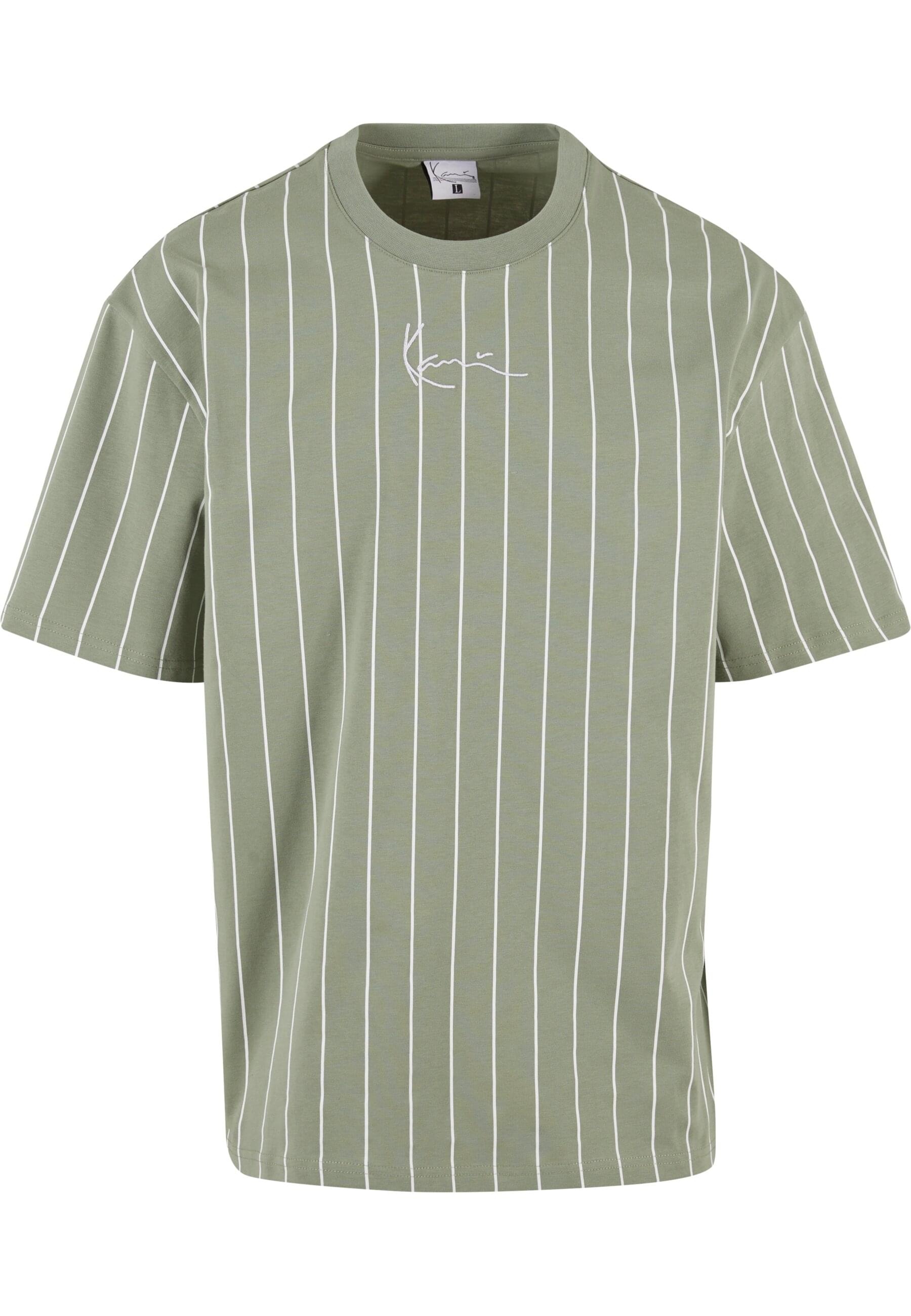 Karl Kani T-Shirt "Karl Kani Small Signature Essential Pinstripe Tee" 1 Stk günstig online kaufen