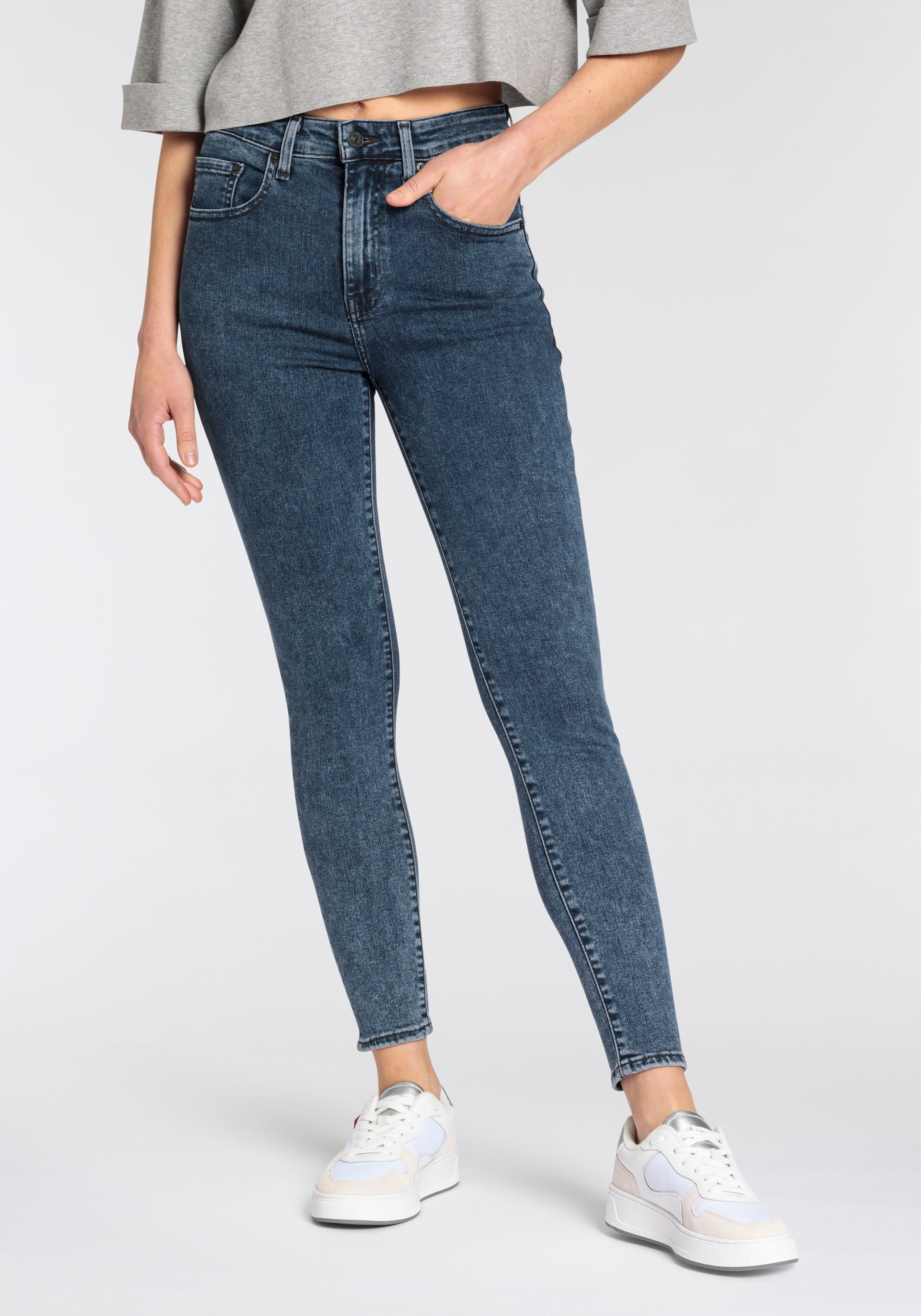 Levis Skinny-fit-Jeans "721 High rise skinny", mit hohem Bund