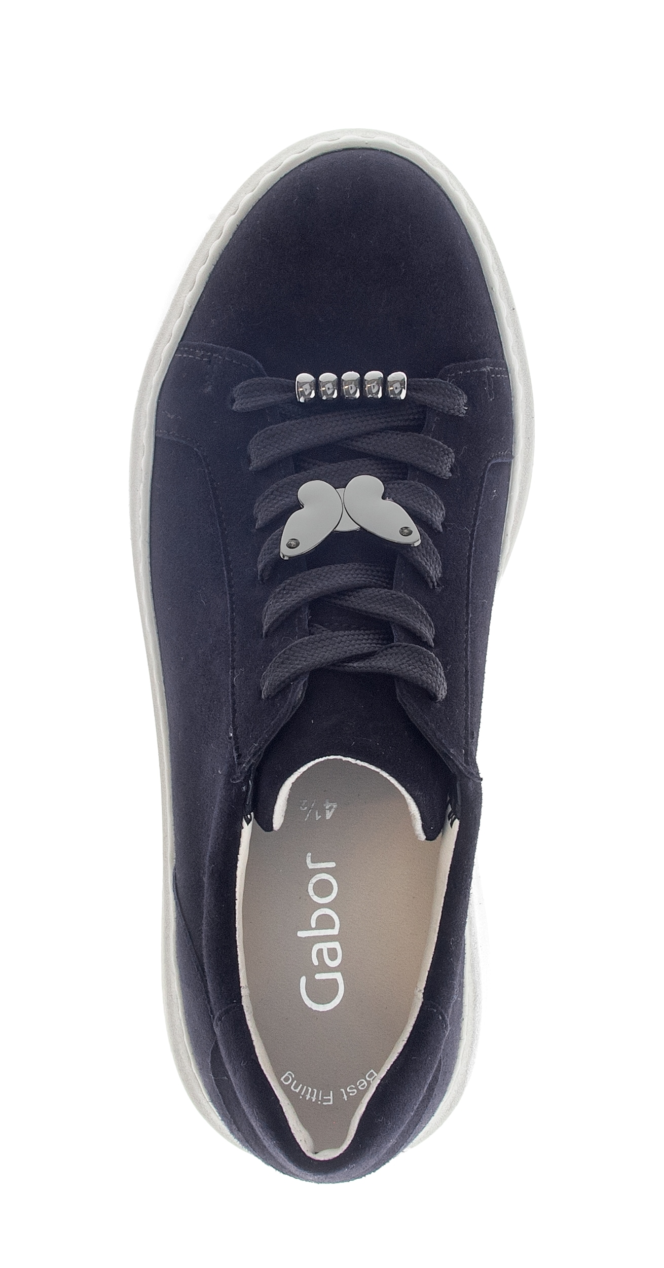 Gabor Keilsneaker, Plateau, Schnürschuh, Halbschuh in Bequemweite G (= weit)