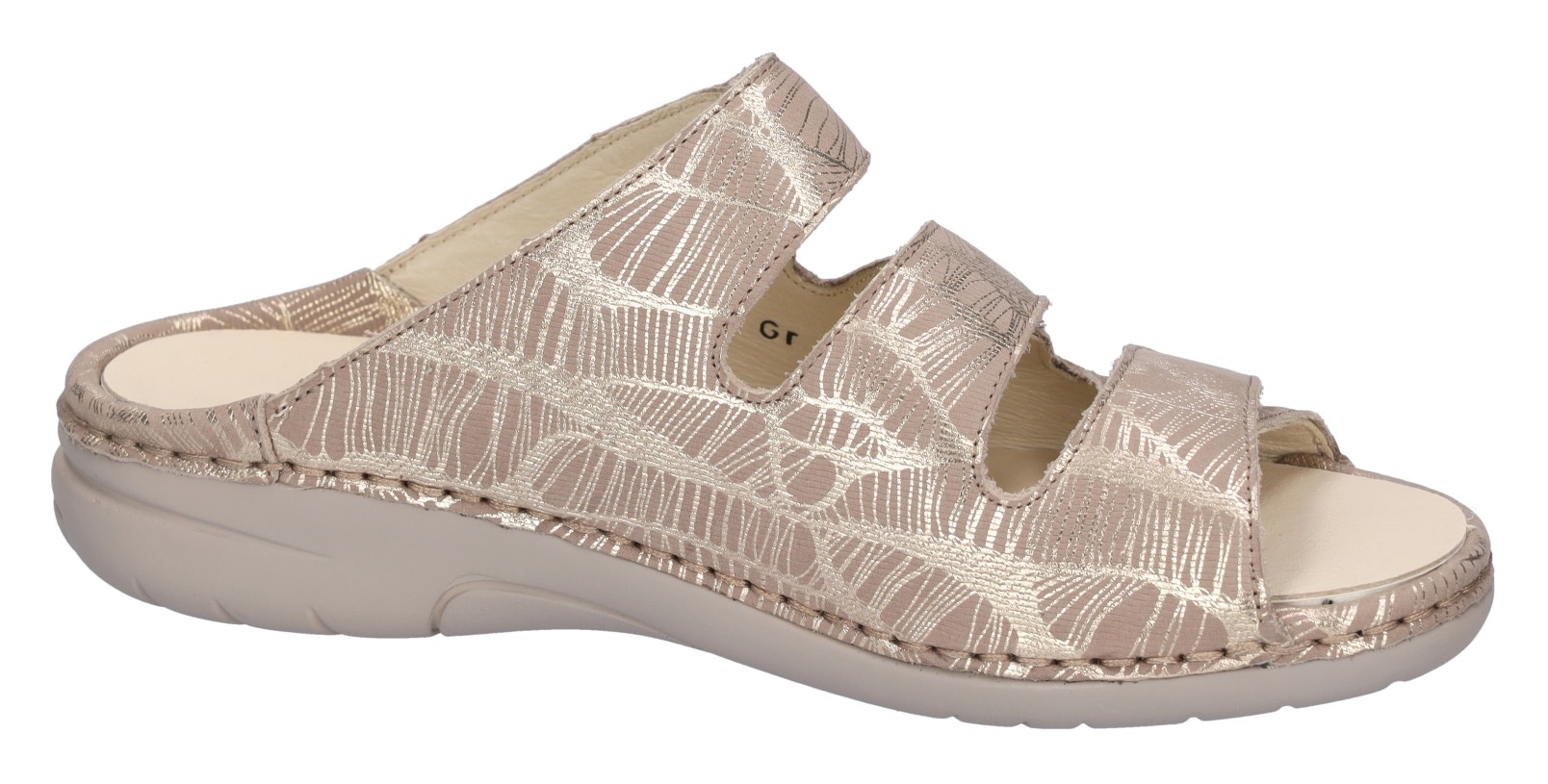 Waldläufer Pantolette »Gunna«, Keilabsatz, Sommerschuh, Schlappen in bequemer Schuhweite G