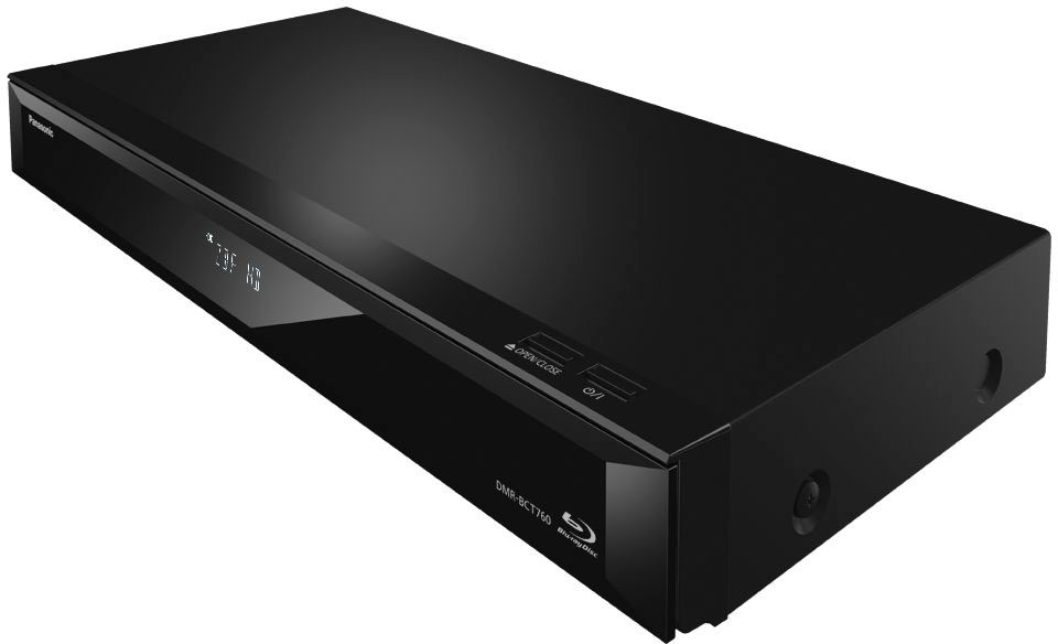 Panasonic Blu-ray-Rekorder »DMR-BCT760/5«, 4k Ultra HD, Miracast (Wi-Fi Alliance)-WLAN-LAN (Ethernet), DVB-C-Tuner-4K Upscaling, 500 GB Festplatte, mit Twin HD DVB C Tuner