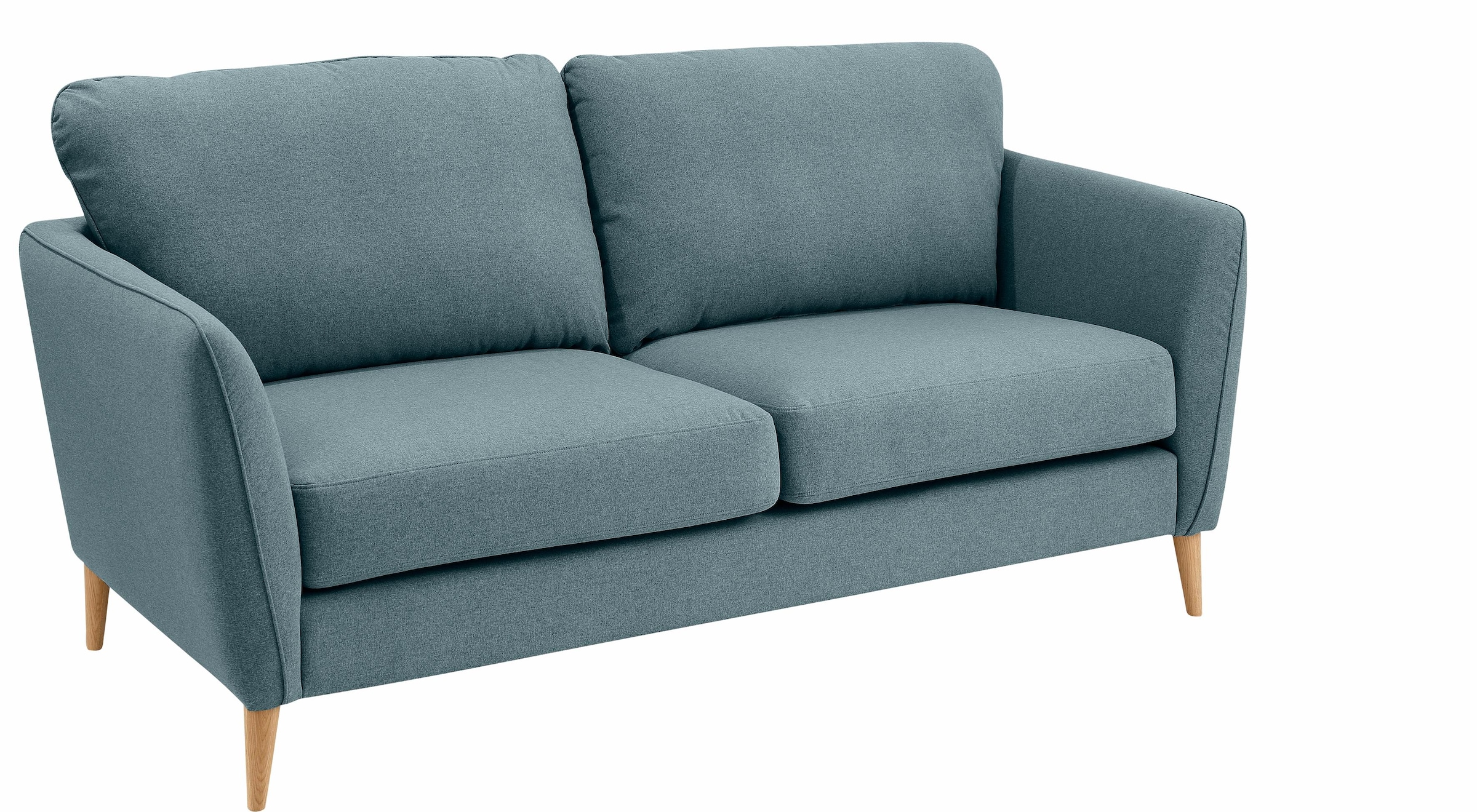 Home affaire 2-Sitzer »MARSEILLE Sofa 170 cm«, mit Massivholzbeinen aus Eiche, verschiedene Bezüge...