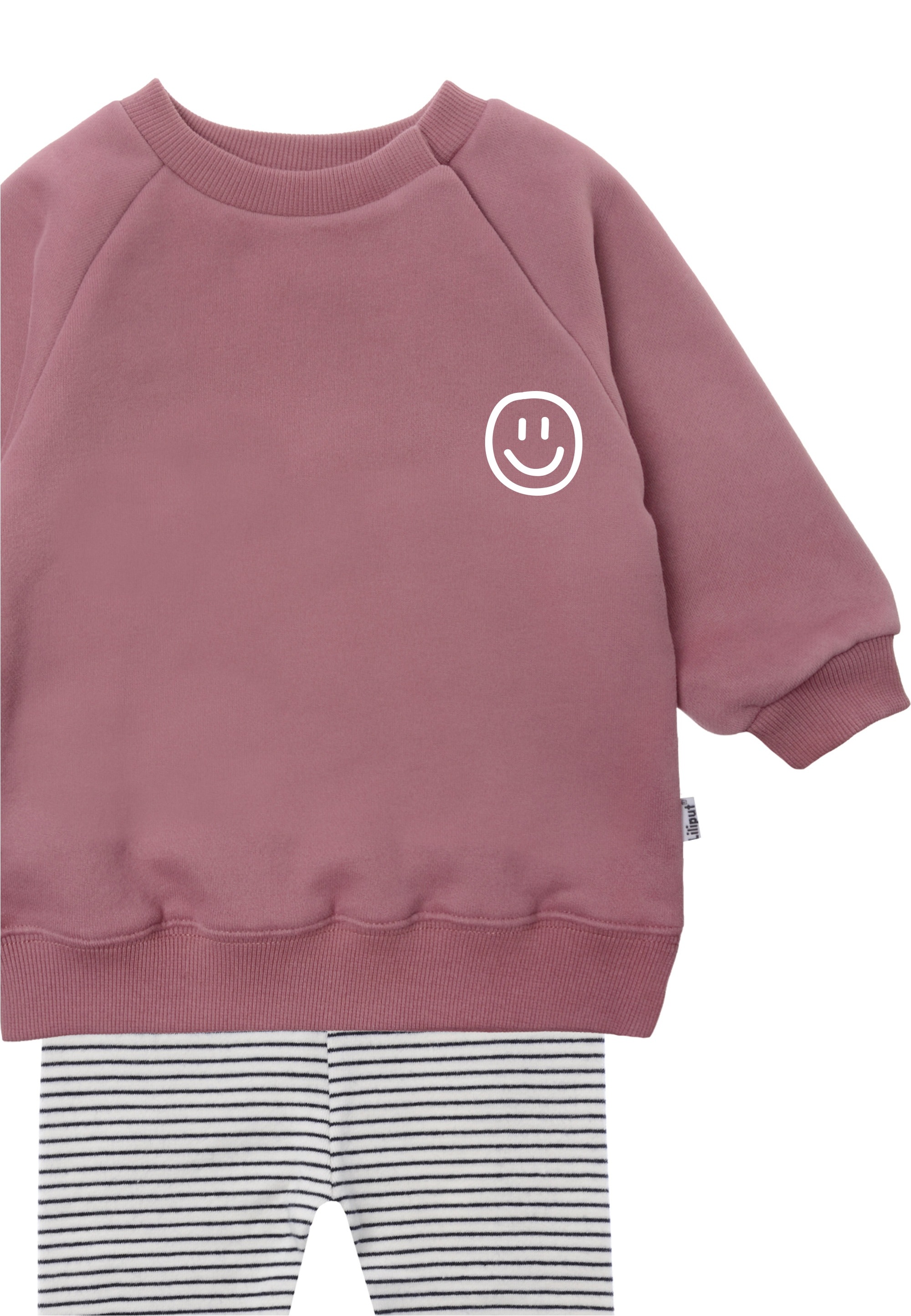 Liliput Sweatanzug »Smiley«, (2 tlg.), bestehend aus Leggings und Sweatshirt