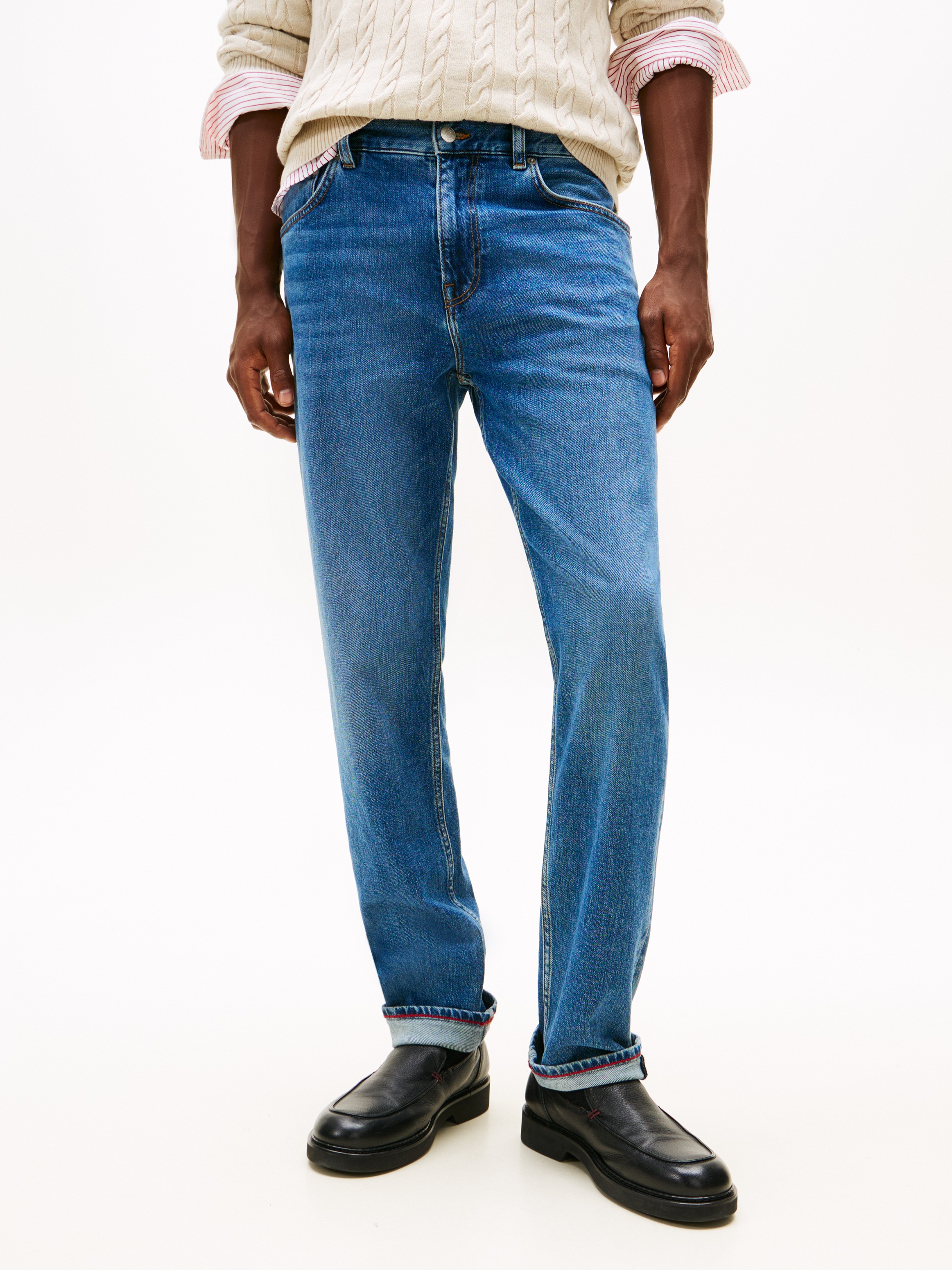 Tommy Hilfiger Straight-Jeans "DENTON Slim Straight Fit" günstig online kaufen