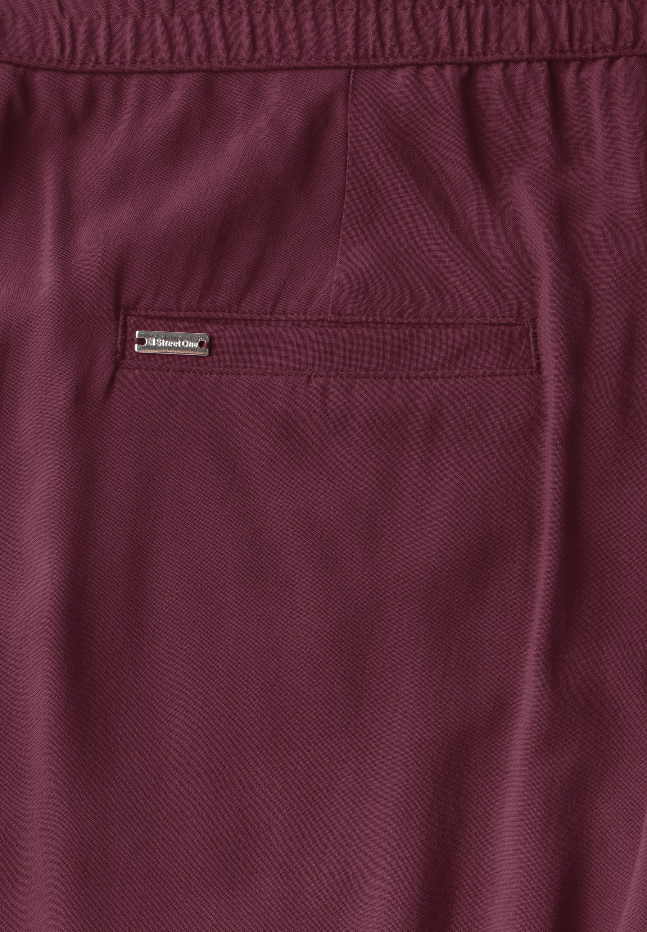 STREET ONE Stoffhose »Style Emee«, mit elastischem Bund mit Tunnelzug