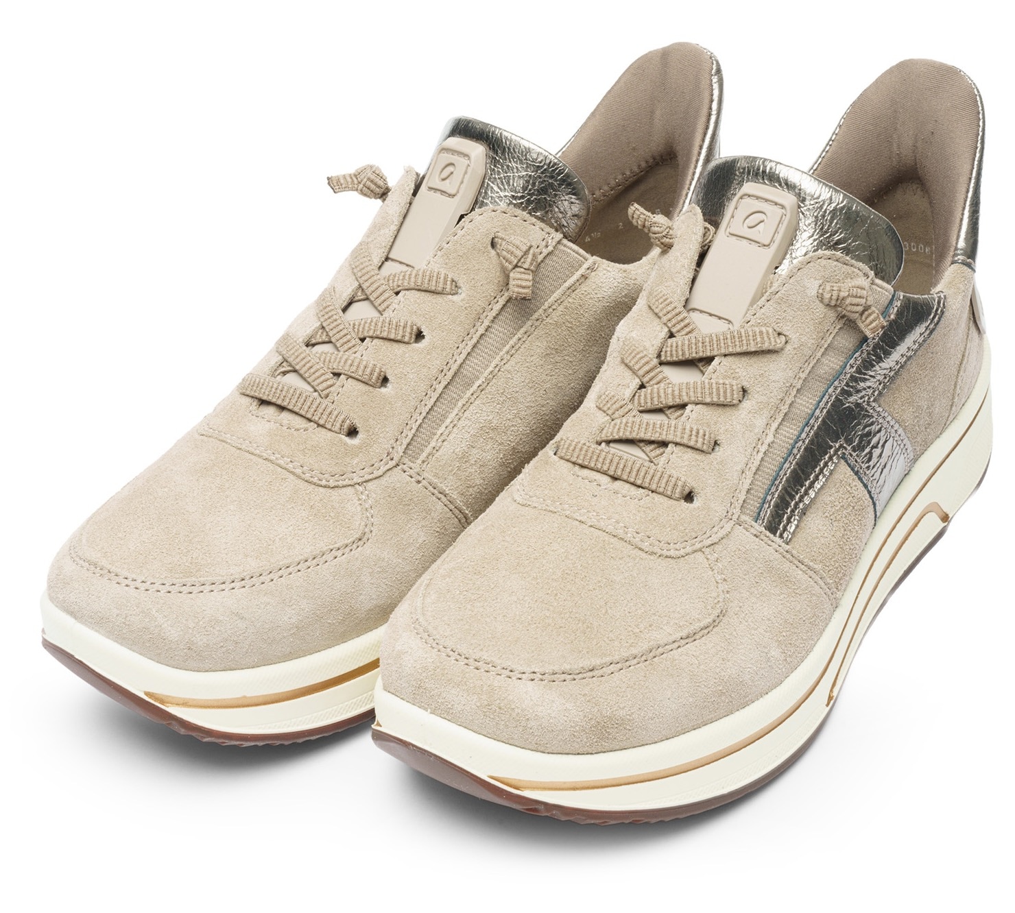 Ara Sneaker »SAPPORO«, Plateausneaker, Schnürschuh in Komfortweite H (= sehr weit)