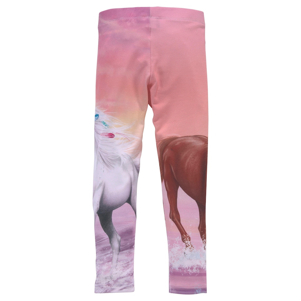 Miss Melody Leggings, mit schönem Pferdemotiv