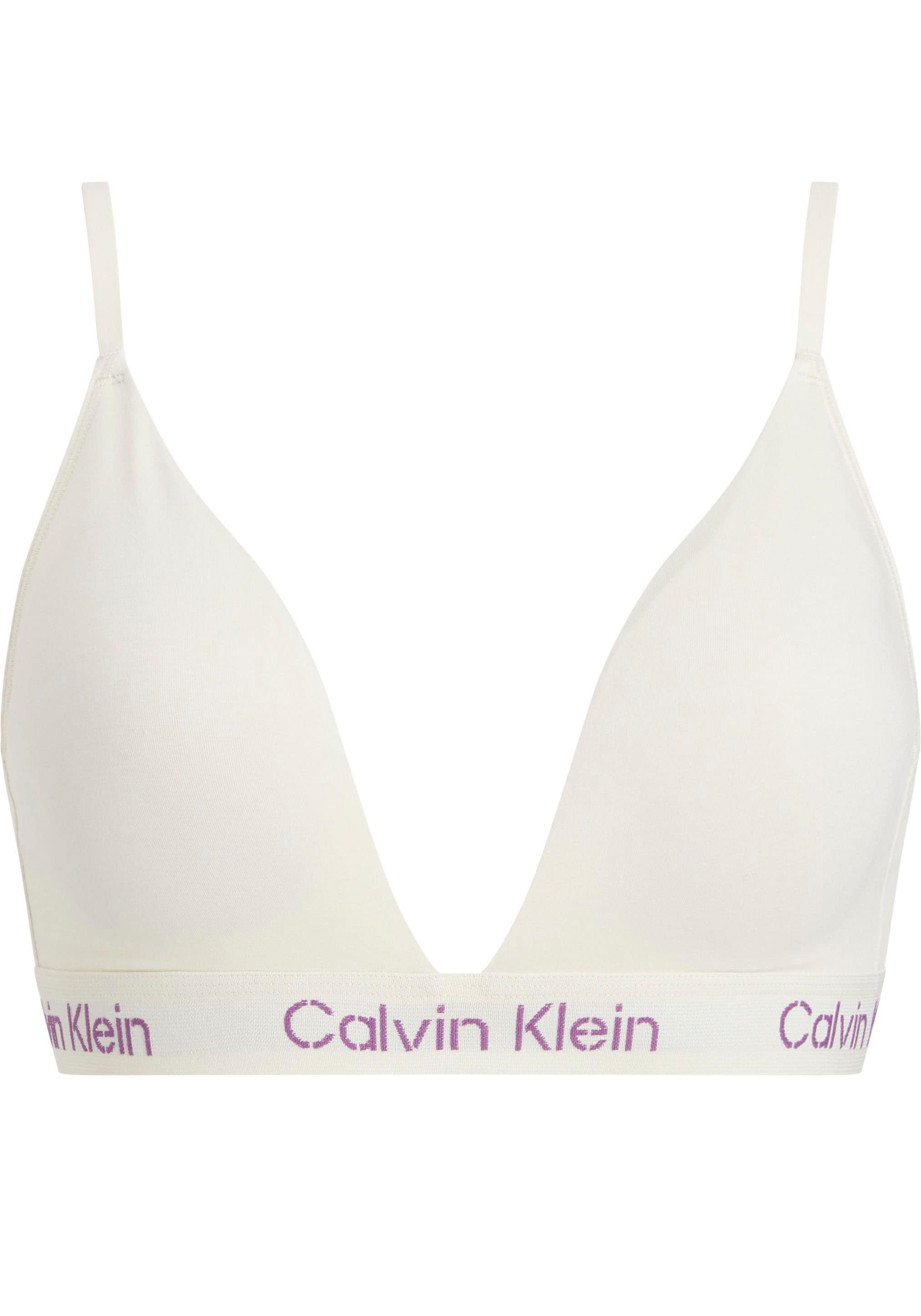 Calvin Klein Triangel-BH »LGHT LINED BAUR für CK-Logoschriftzug mit TRIANGLE«, ▷ 