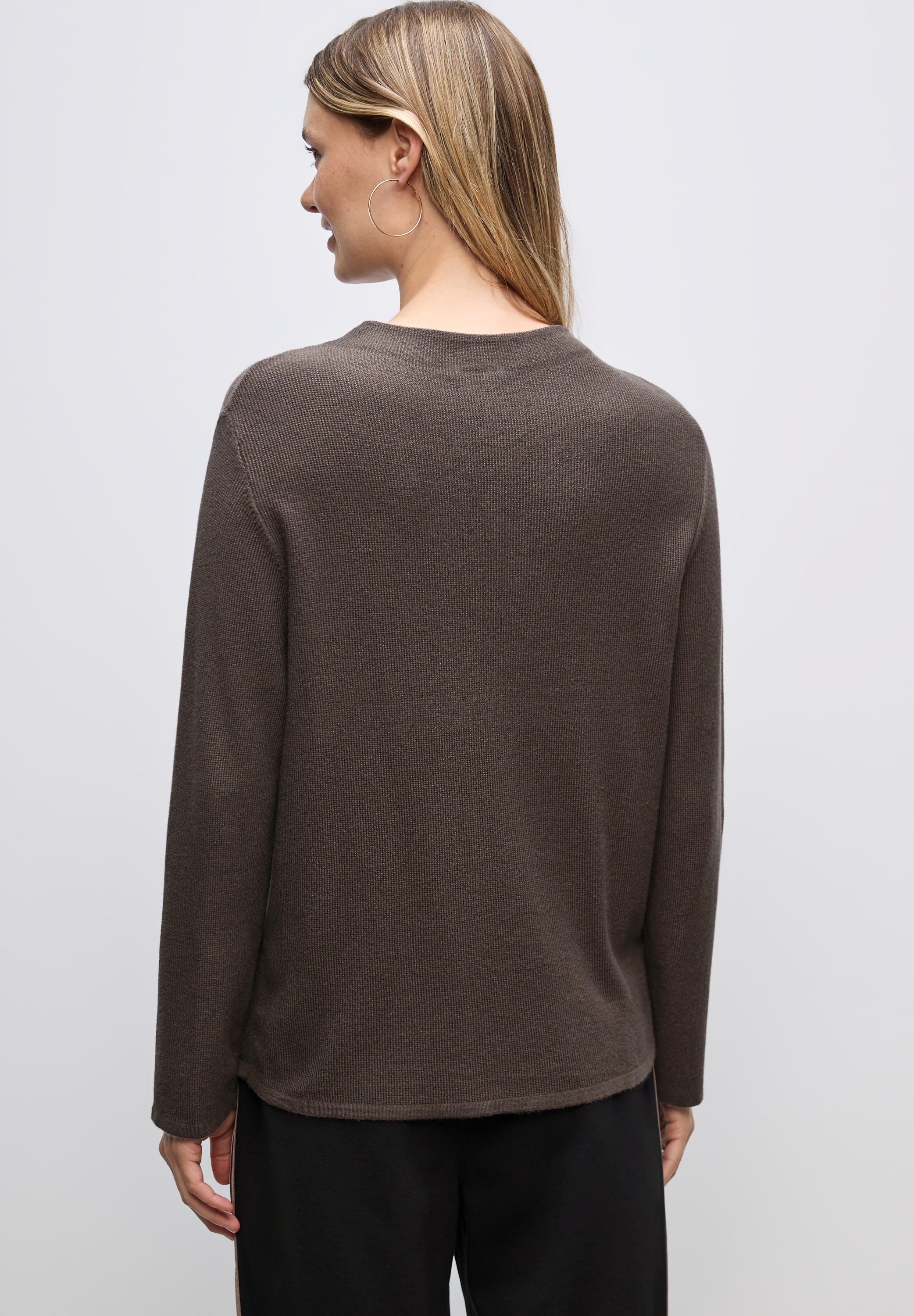 STREET ONE Strickpullover, aus softem Materialmix günstig online kaufen