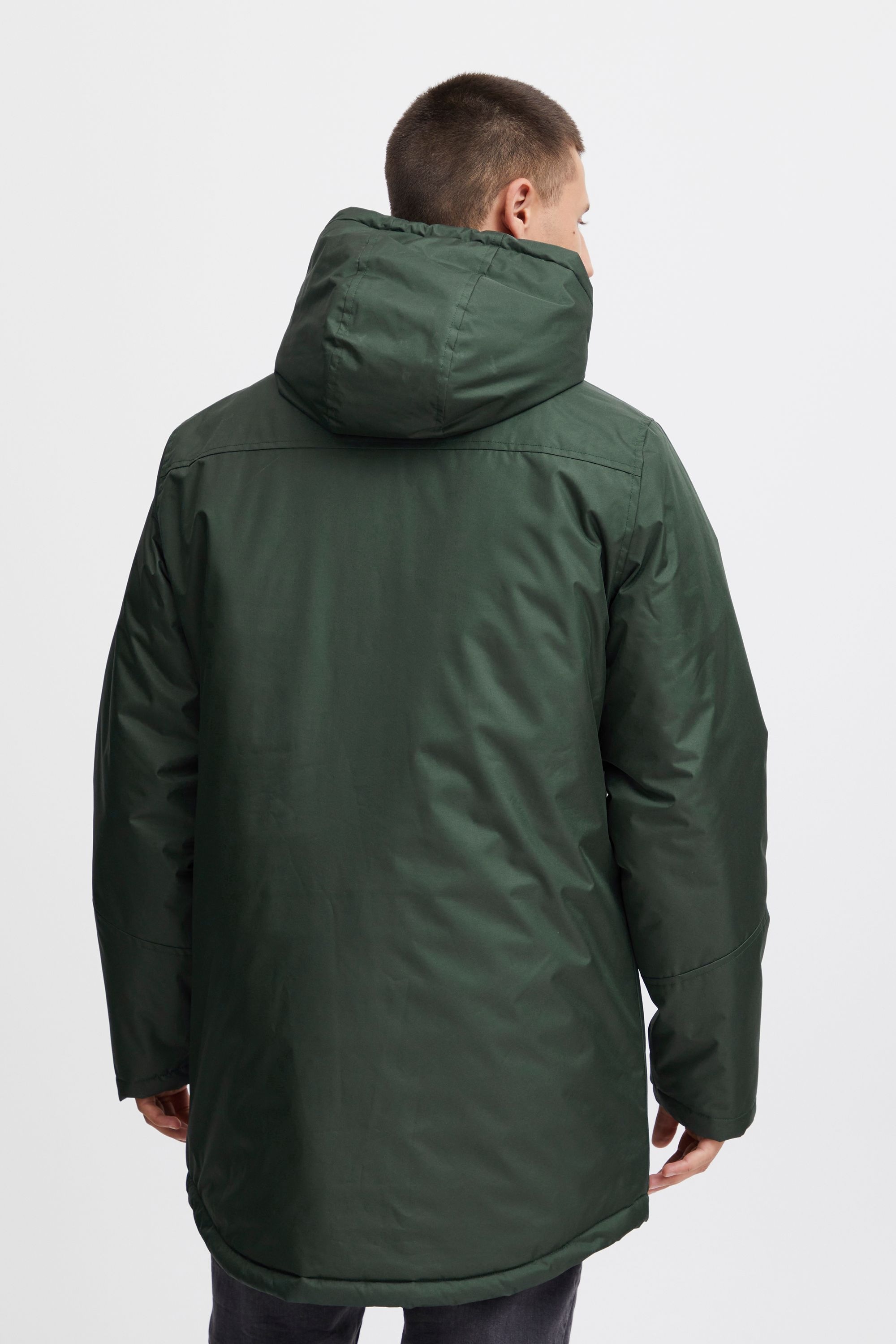 Fleecejacke BLEND "Fleecejacke BHOuterwear", Herren, Gr. L, grün (deep forest), Obermaterial: 100% Polyester PES., regular fit, Jacken Fleecejacke 3