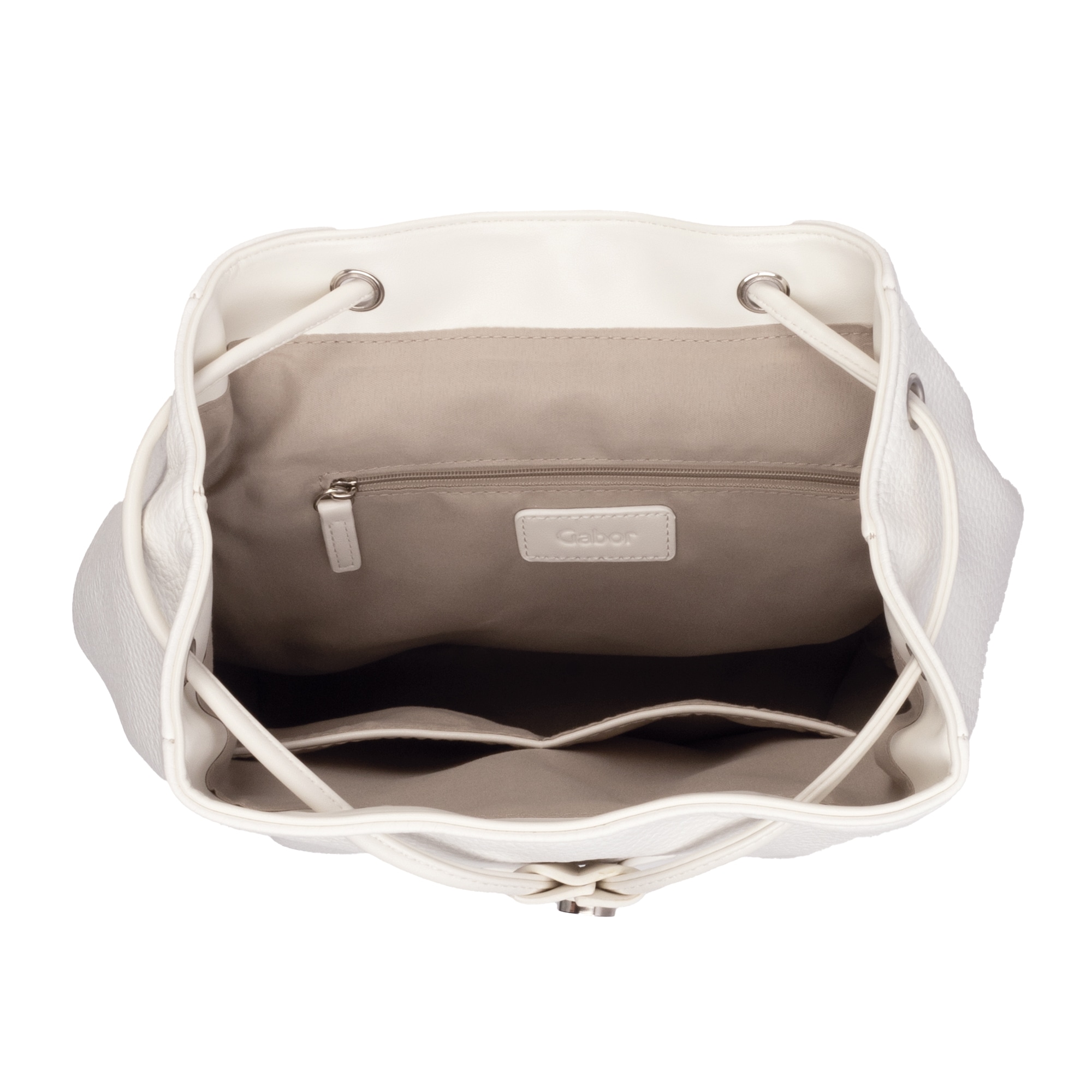 Gabor Rucksack »Elfie«, aus fein genarbtem, glattem Kunstleder und mit einem Logo Rubber Patch
