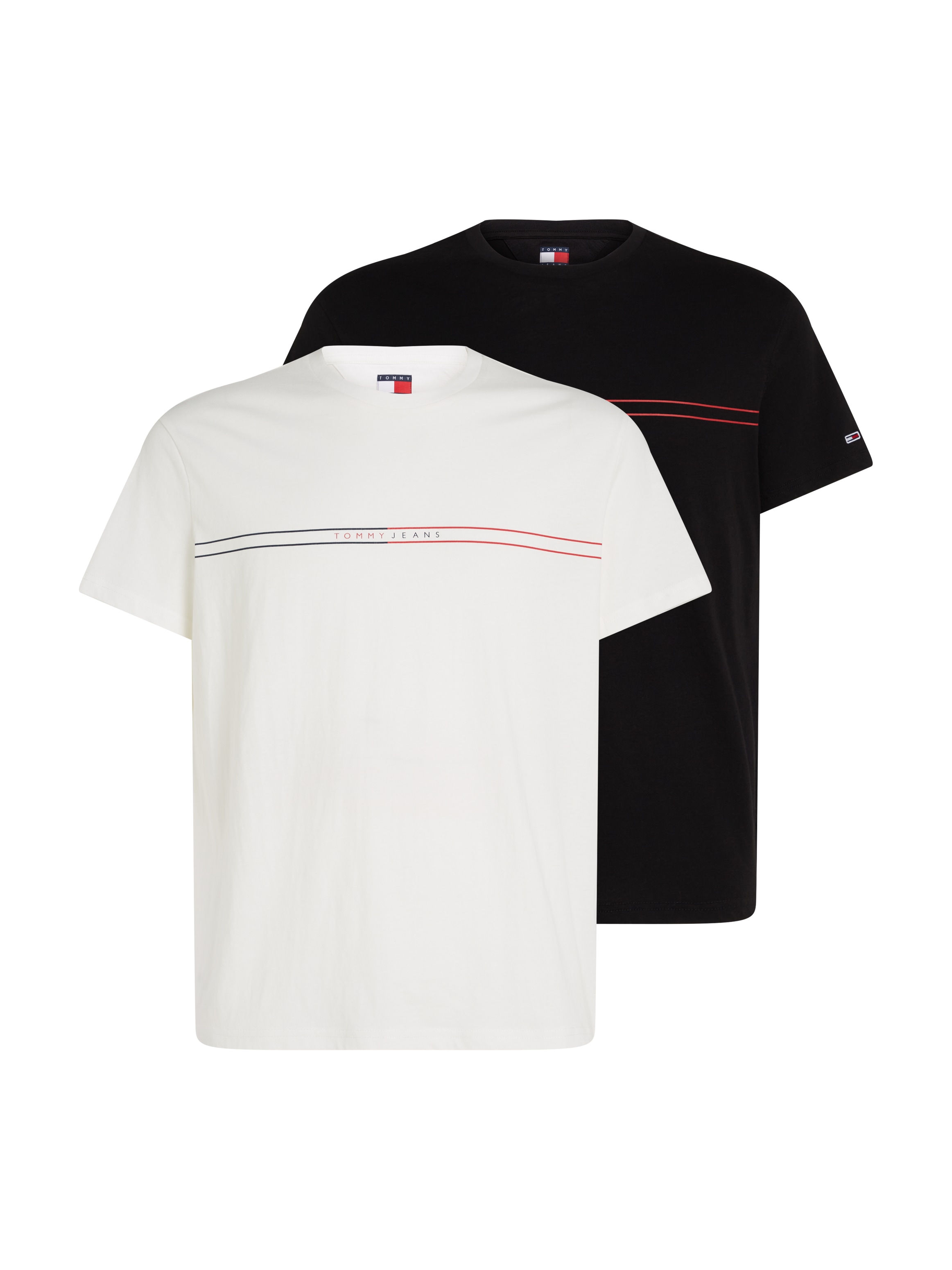 Tommy Jeans T-Shirt "TJM SLM ENTRY GRPHC T EXT 2 PCK" Packung, 2er, 2 Stk. günstig online kaufen