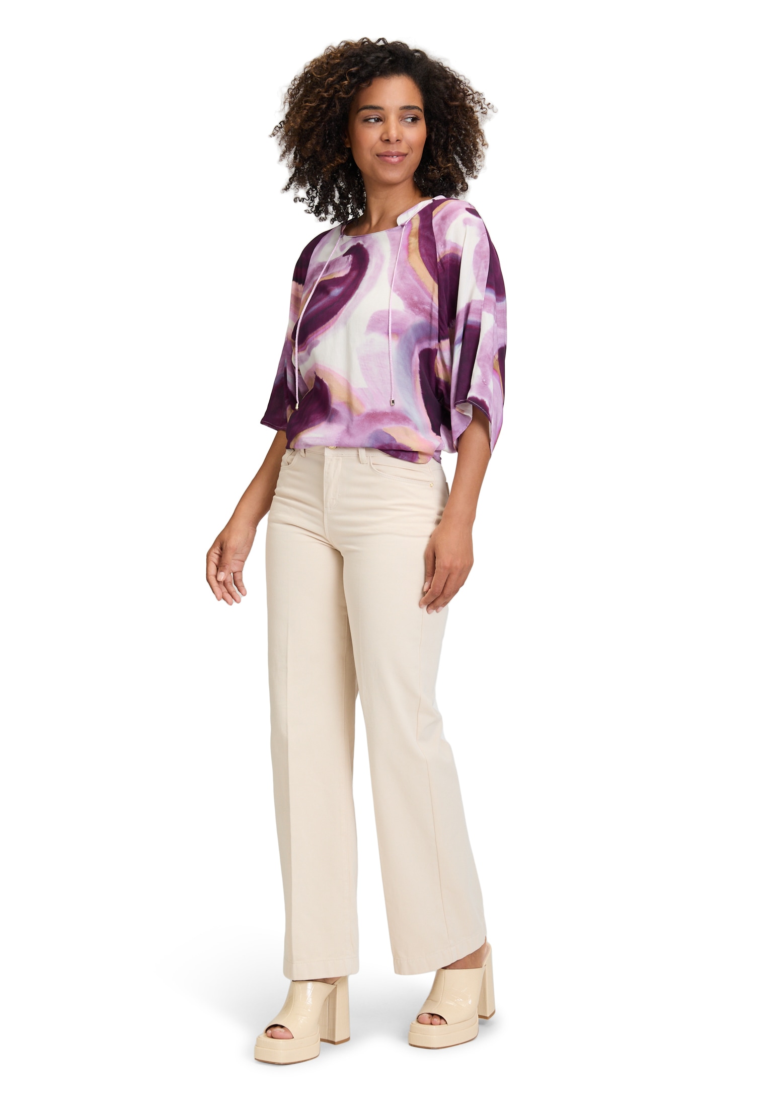 Cartoon Schlupfbluse »Cartoon Casual-Bluse mit Muster«