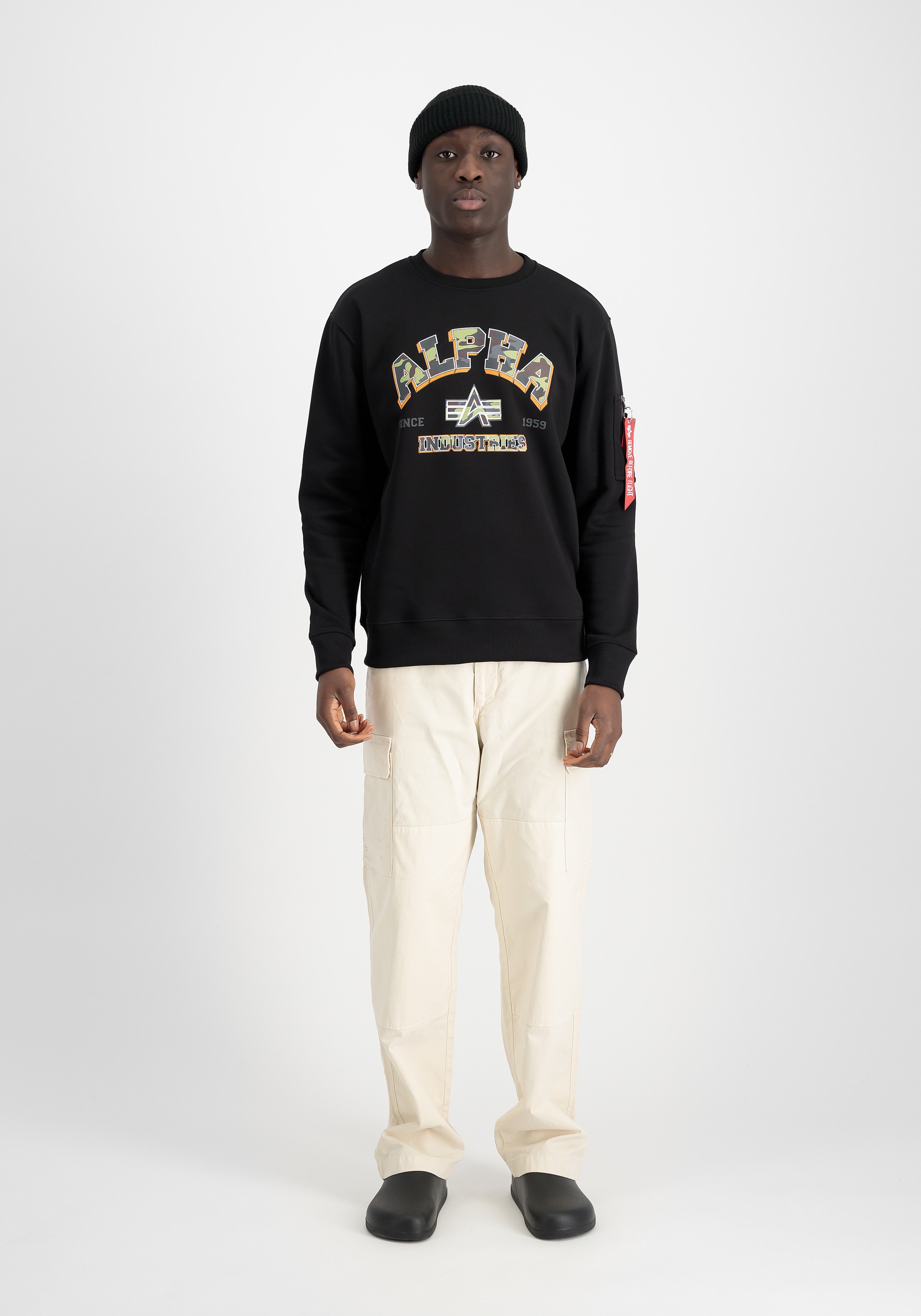 Alpha Industries Sweater "College Camo Sweatshirt" günstig online kaufen