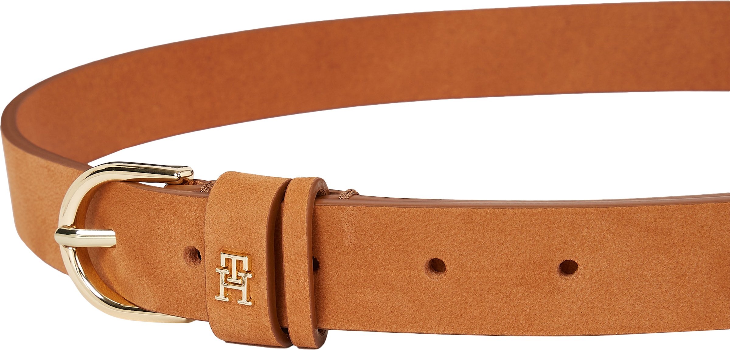 Tommy Hilfiger Ledergürtel »ESSENTIAL EFFORTLESS 2.5 NUBUCK«, Größenverstellbar