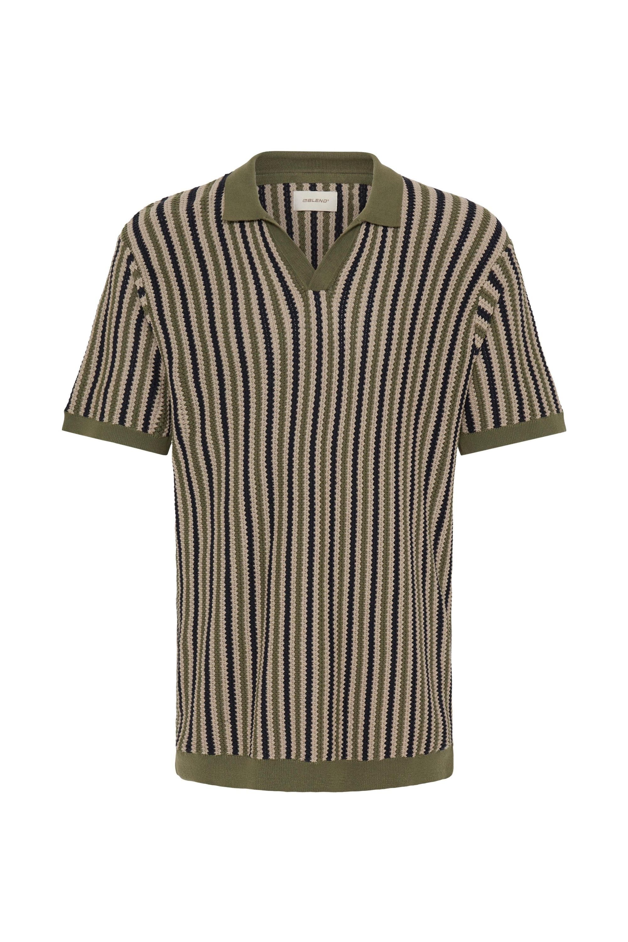 Blend Poloshirt "BHCarly" Modernes Strick-T-Shirt mit Polokragen günstig online kaufen