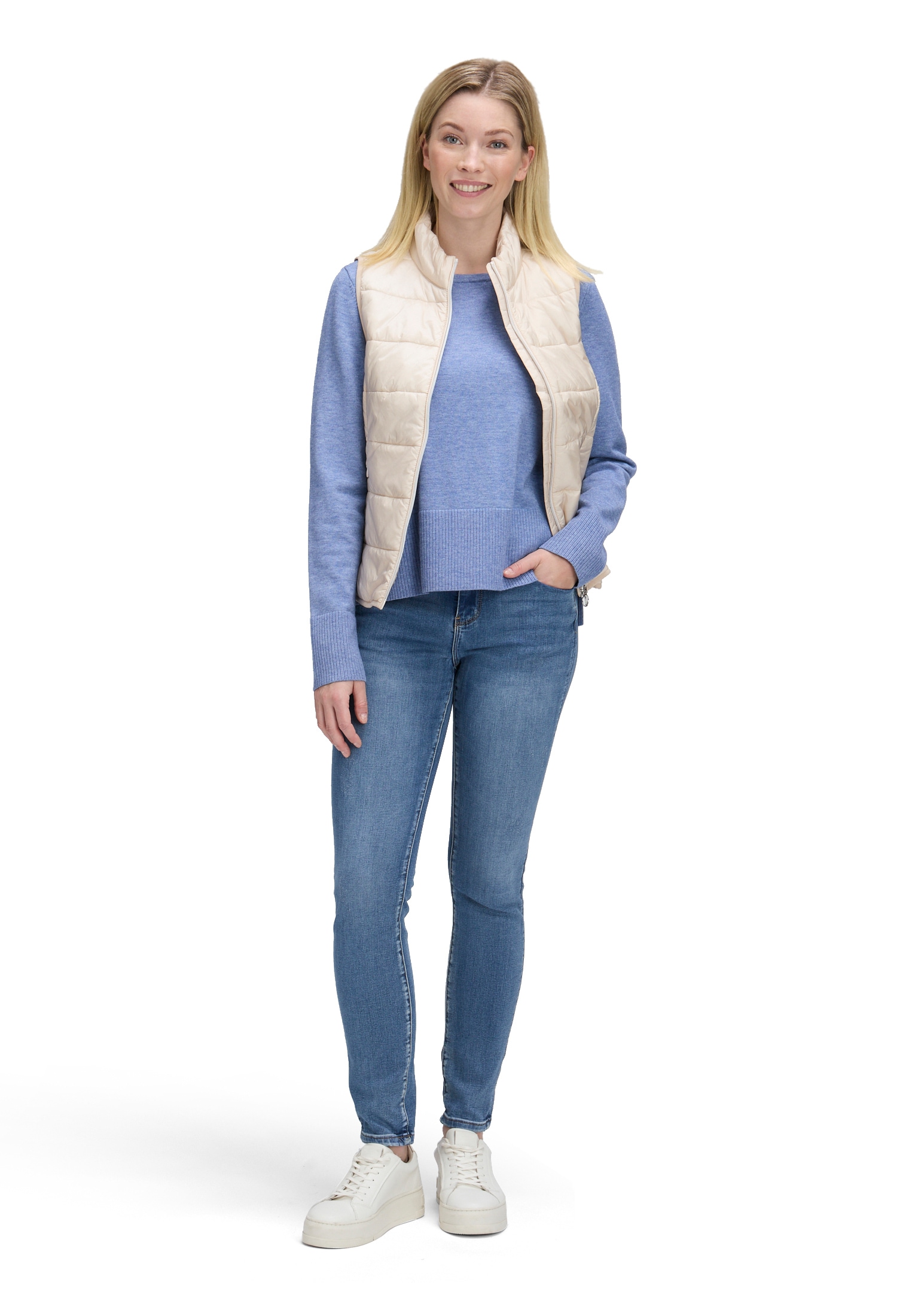 Betty Barclay Strickweste »Betty Barclay Damen Steppweste mit Reißverschluss«