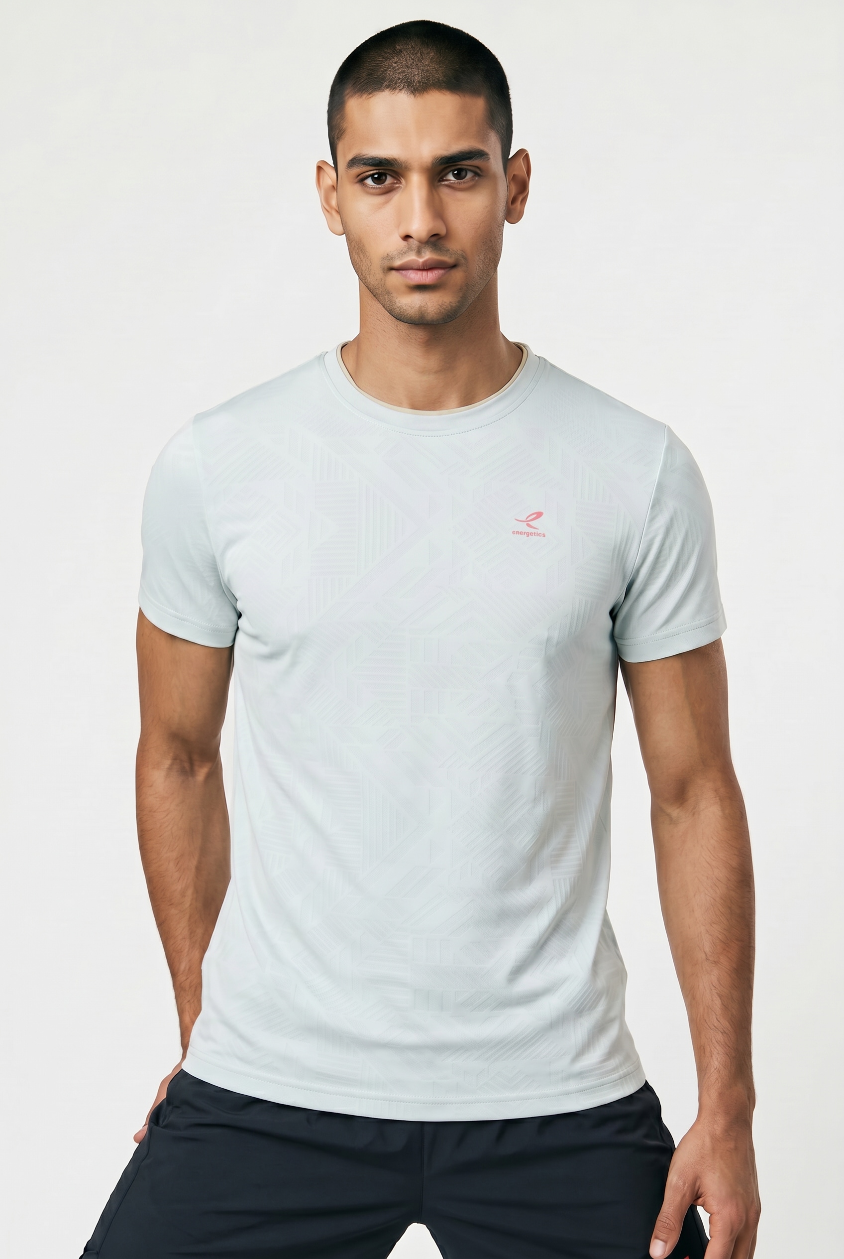 Energetics T-Shirt "HE.-T-SHIRT FABIO III SHORT SLEEVE M" kurzärmelig, mit Rundhalsausschnitt, atmungsaktiv, schnelltrocknend
