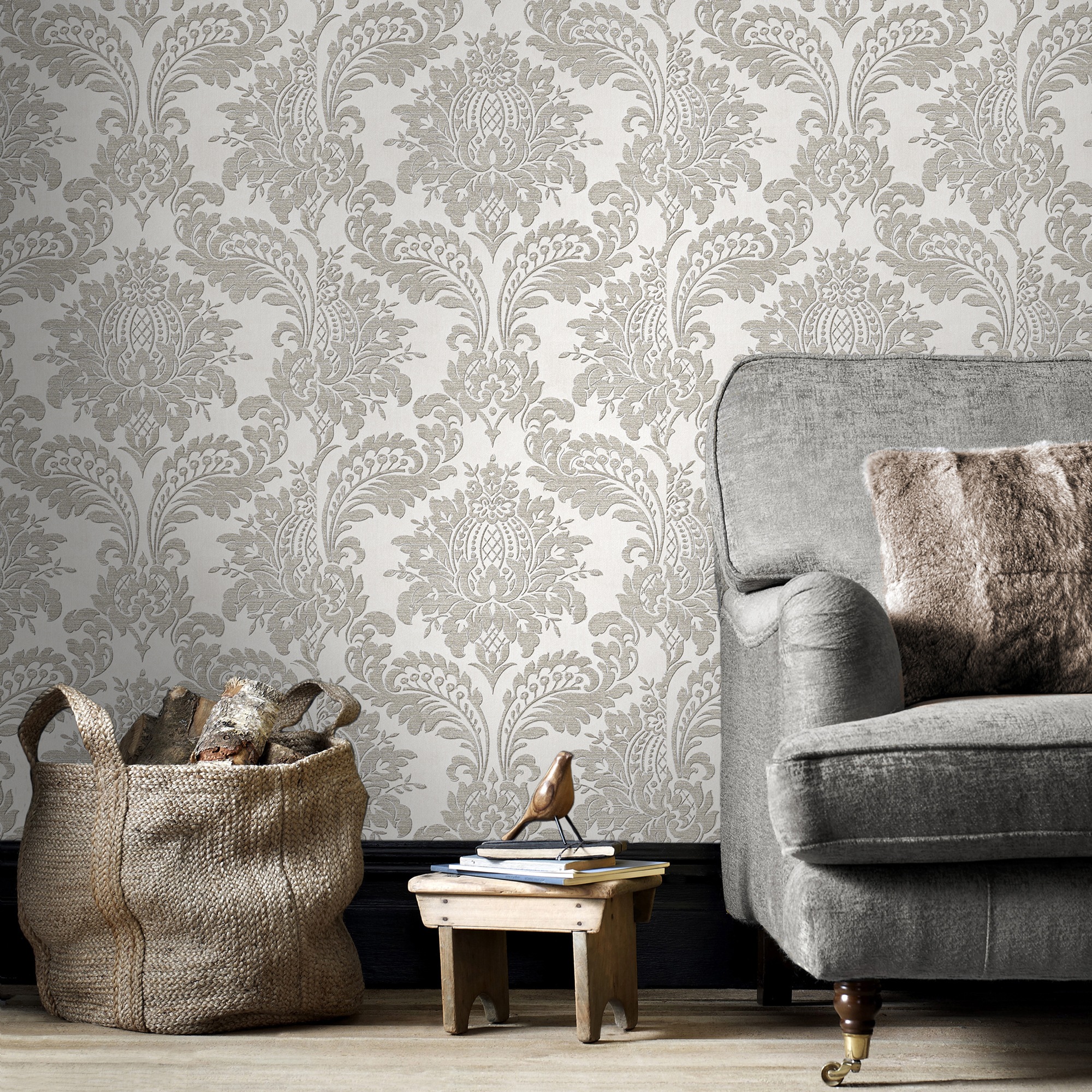 Sublime Vliestapete "DAMASK" Retro Design Tapeten