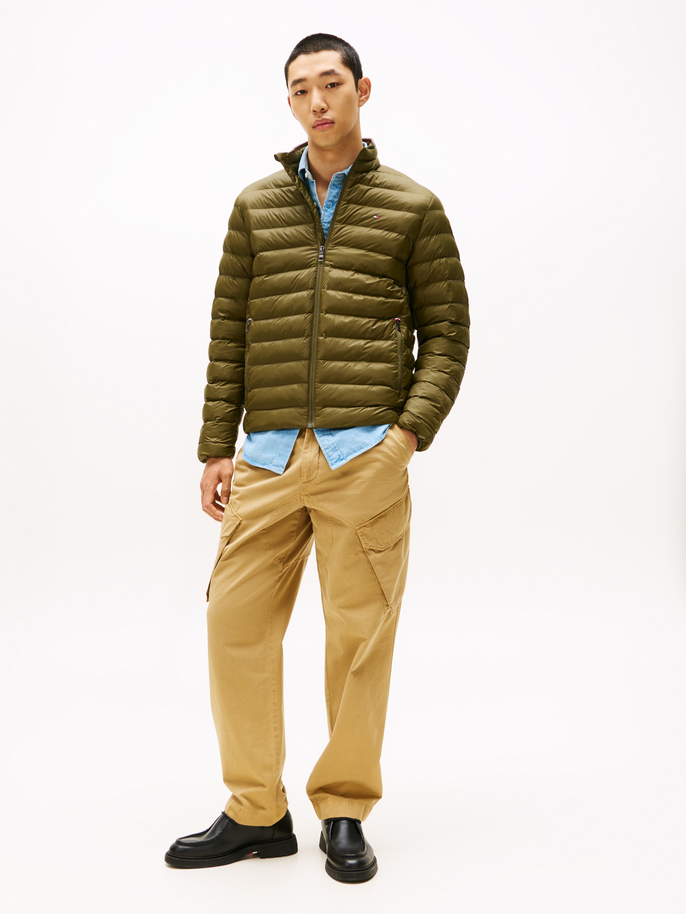 Thumbnail - Tommy Hilfiger Steppjacke "PACKABLE RECYCLED JACKET" Übergangsjacke mit Logostickerei