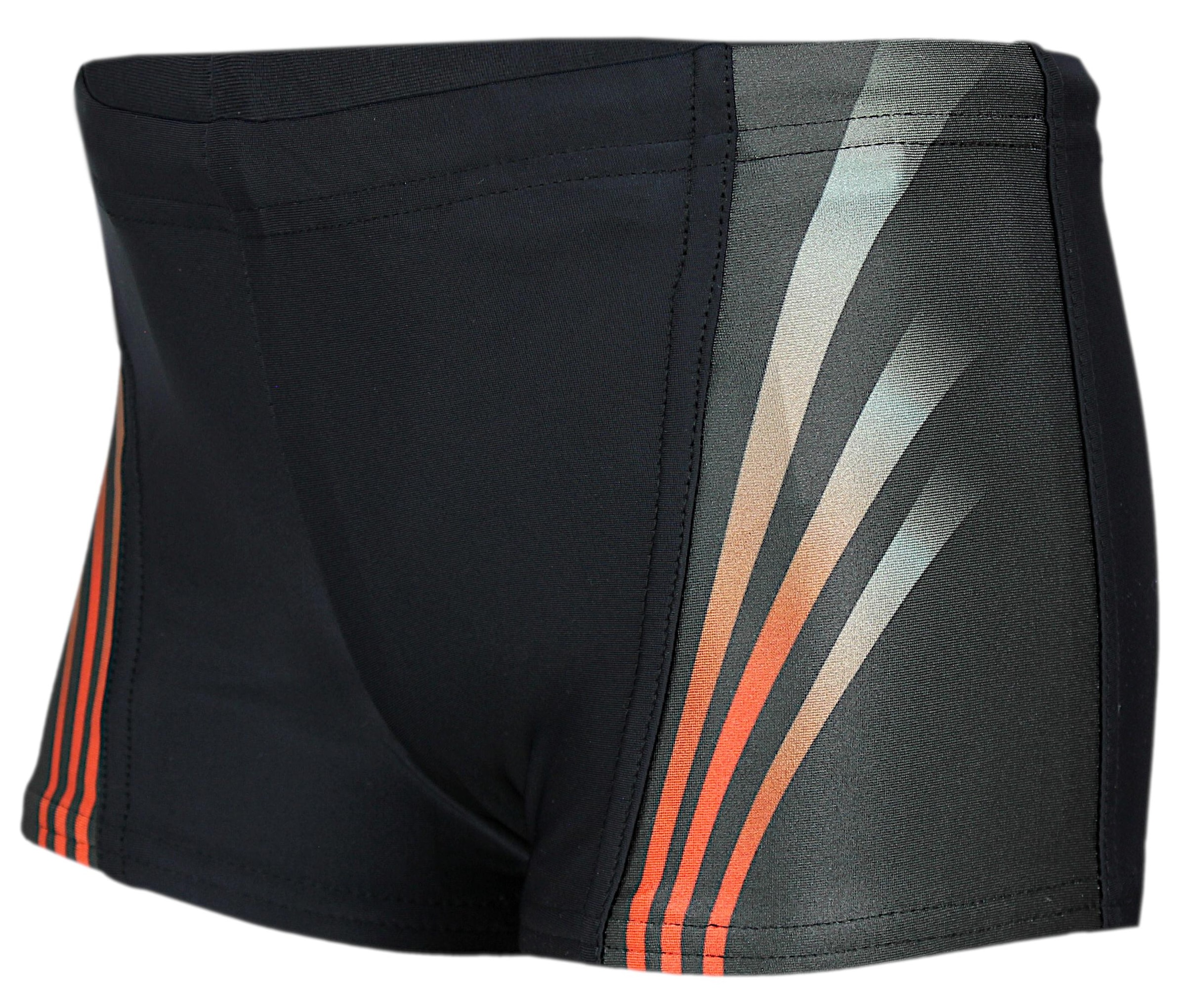 AQUARTI Badehose "Badehose Jungen Schwimmhose Kontrastfarbige Einsätze"