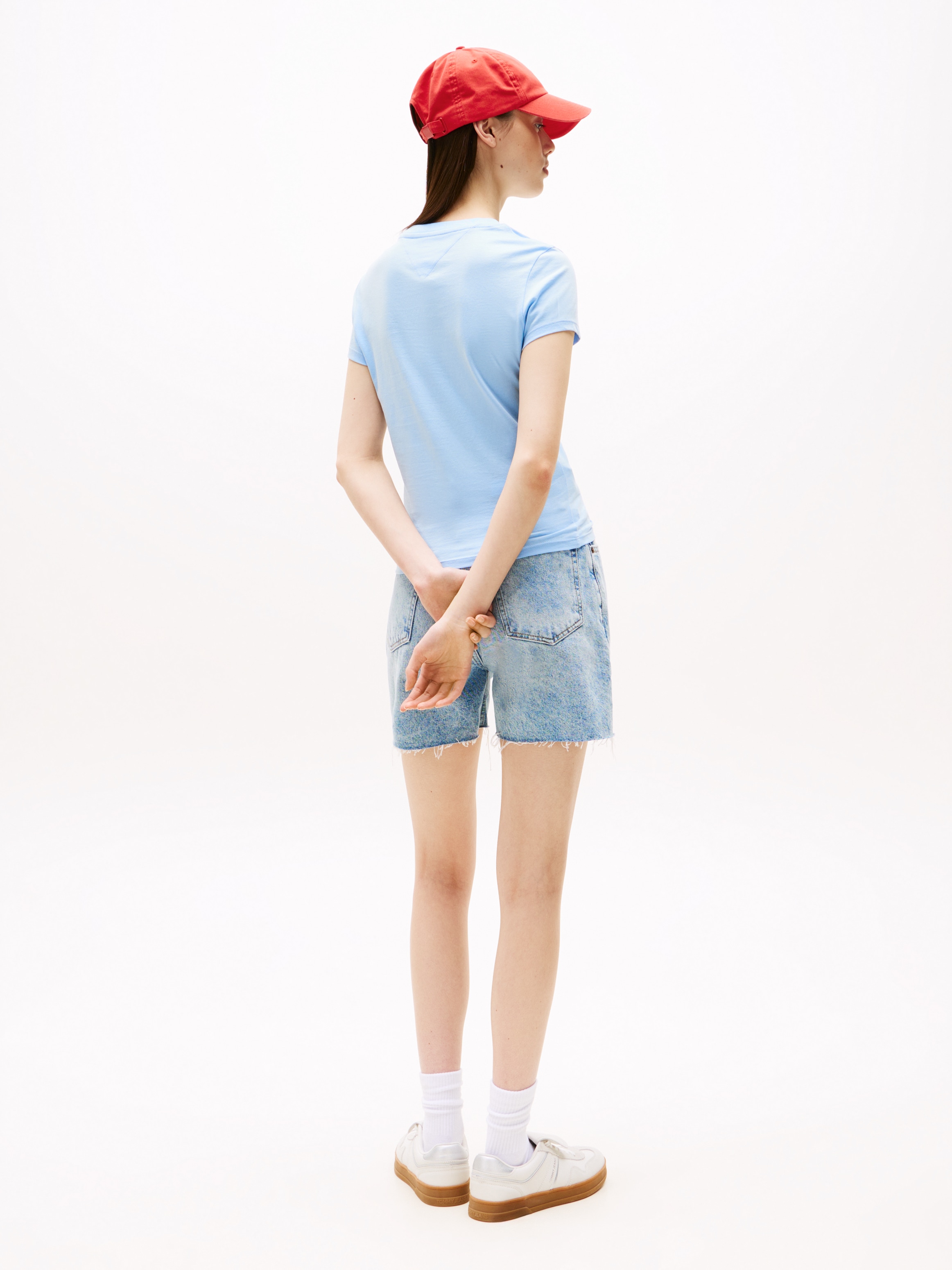 Tommy Jeans Kurzarmshirt »TJW SLIM LINEAR SS TEE EXT«