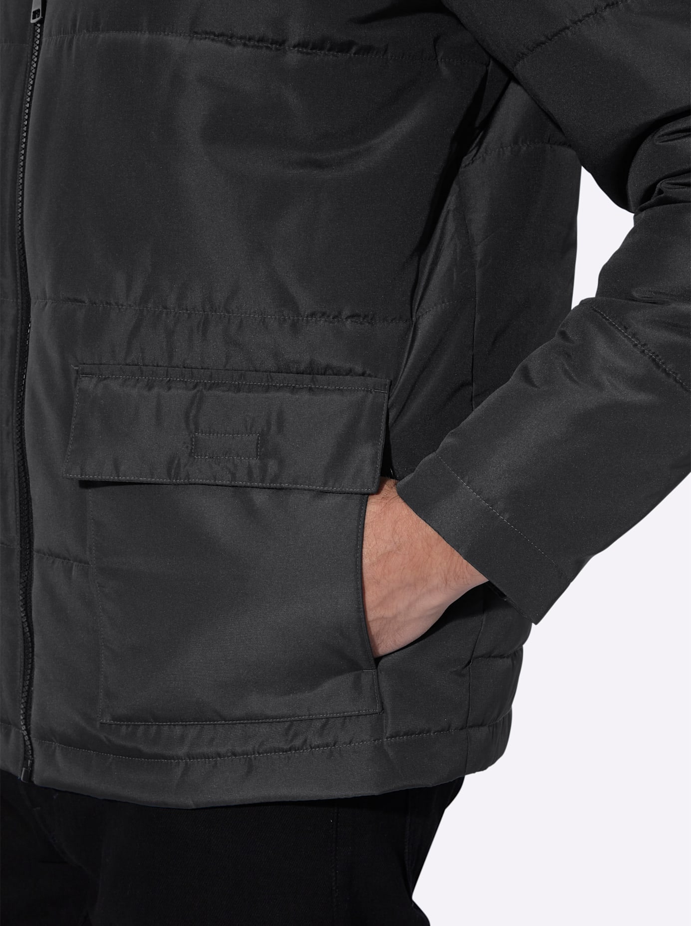 Classic Steppjacke ohne Kapuze