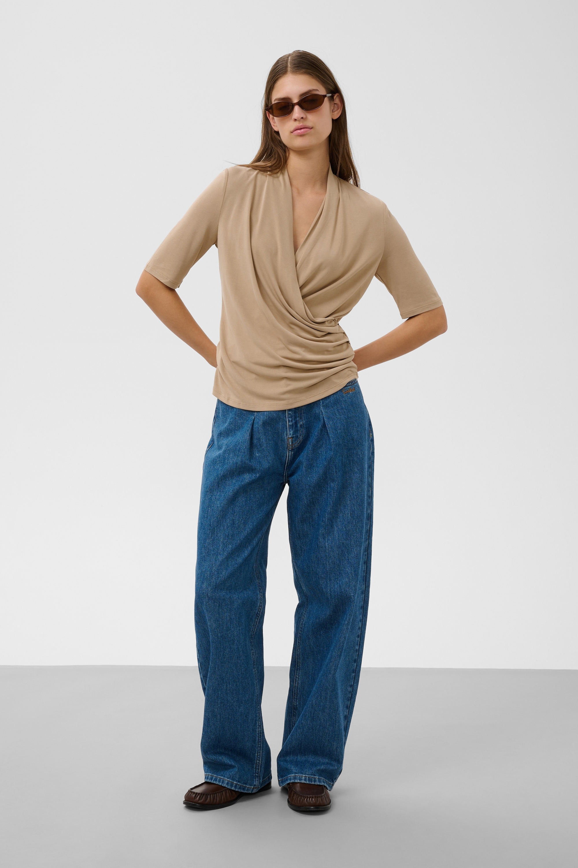 SOAKED IN LUXURY Langarmbluse »Damen Bluse langarm SLColumbine«